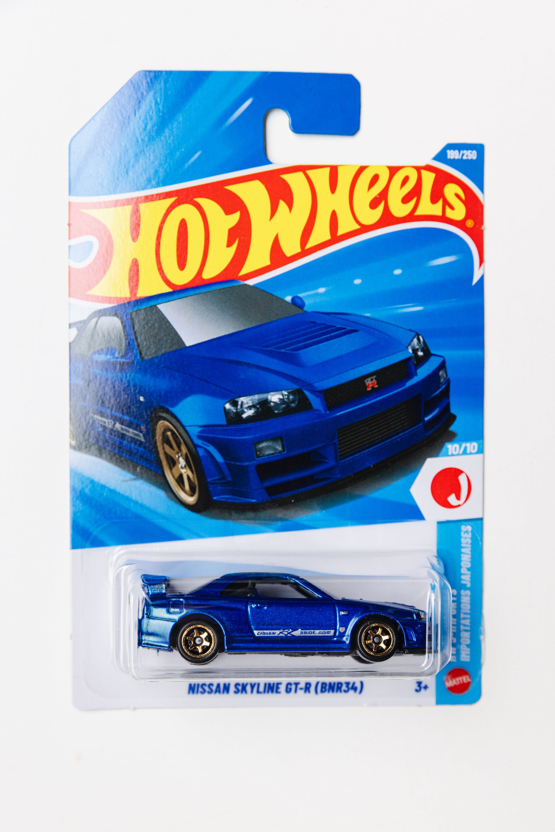 Nissan Skyline GT-R - (BNR34) - HW J-Imports (Damaged Card)
