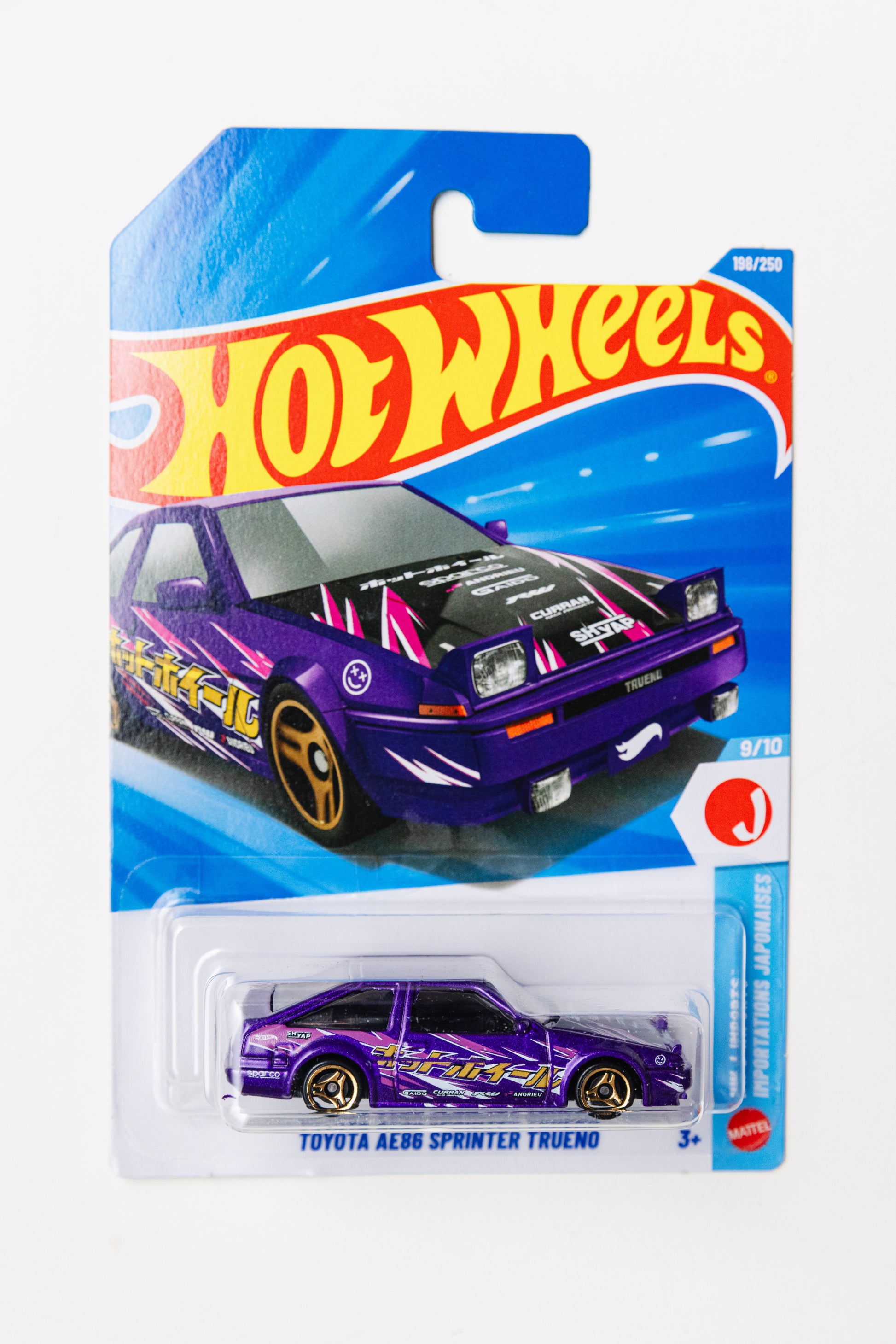 Toyota AE86 Sprinter Trueno - HW J-Imports (Damaged Card)