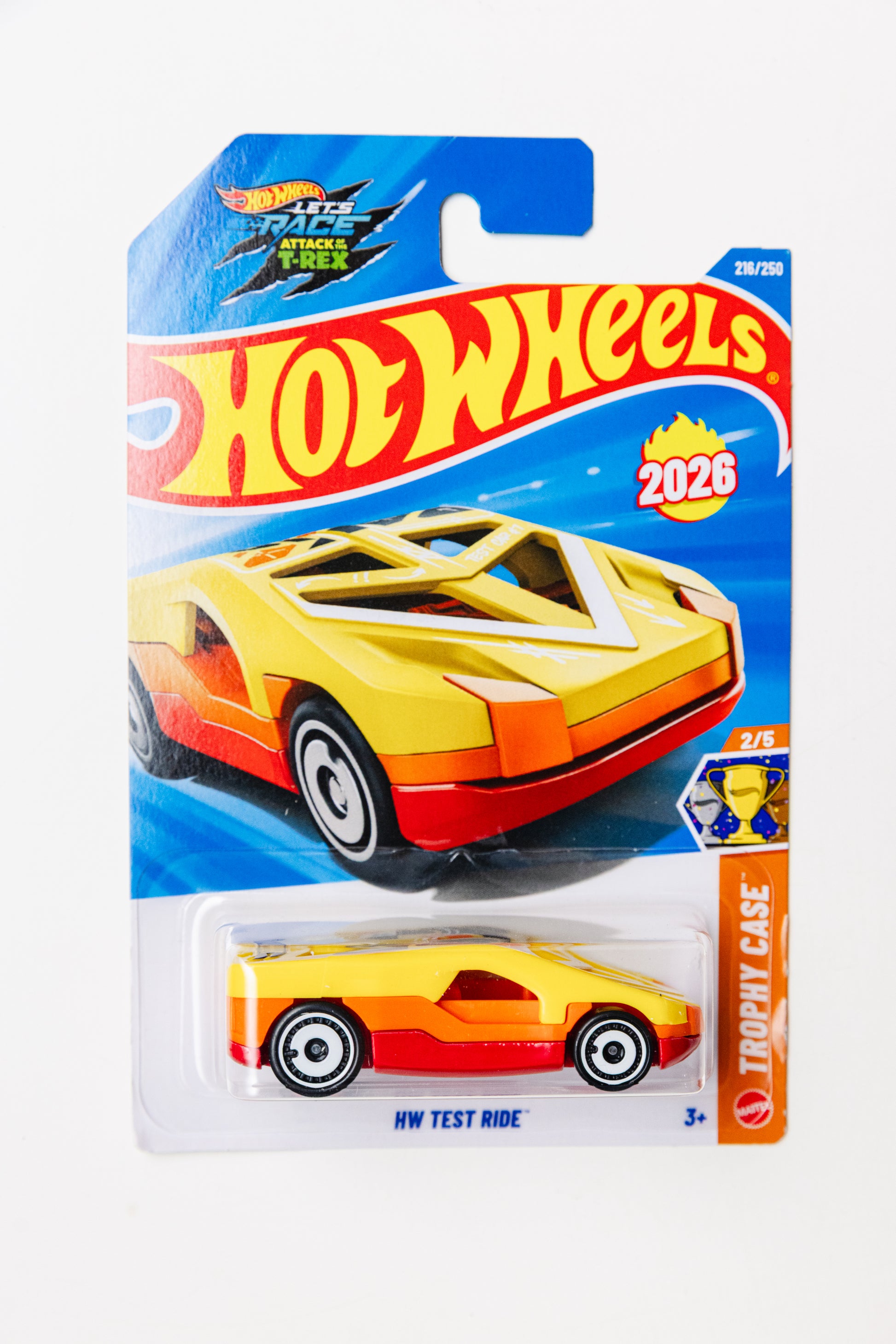 HW Test Ride - Trophy Case (Damaged Card)