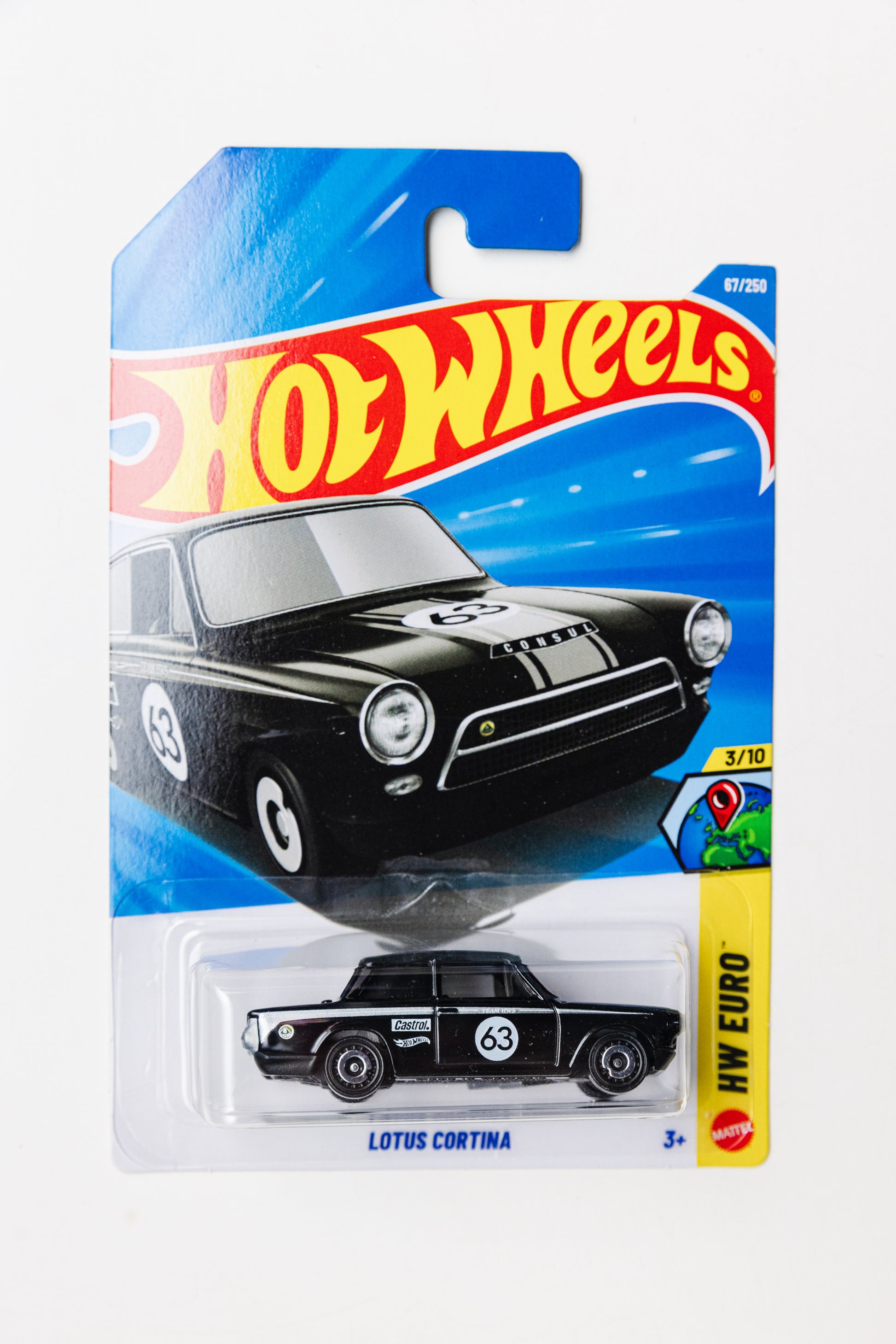 Lotus Cortina - HW Euro (Damaged Card)