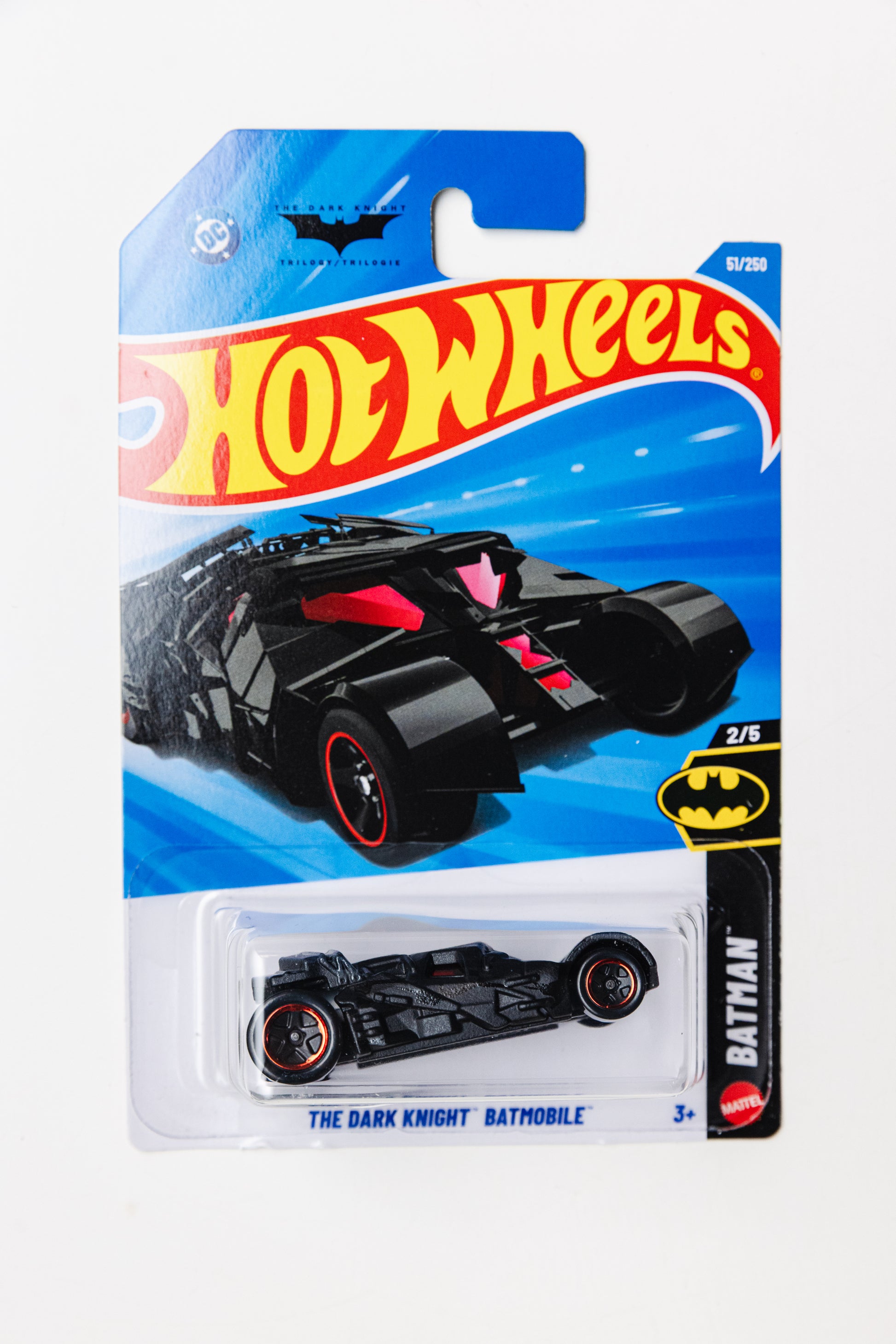 The Dark Knight Batmobile - Batman (Damaged Card)