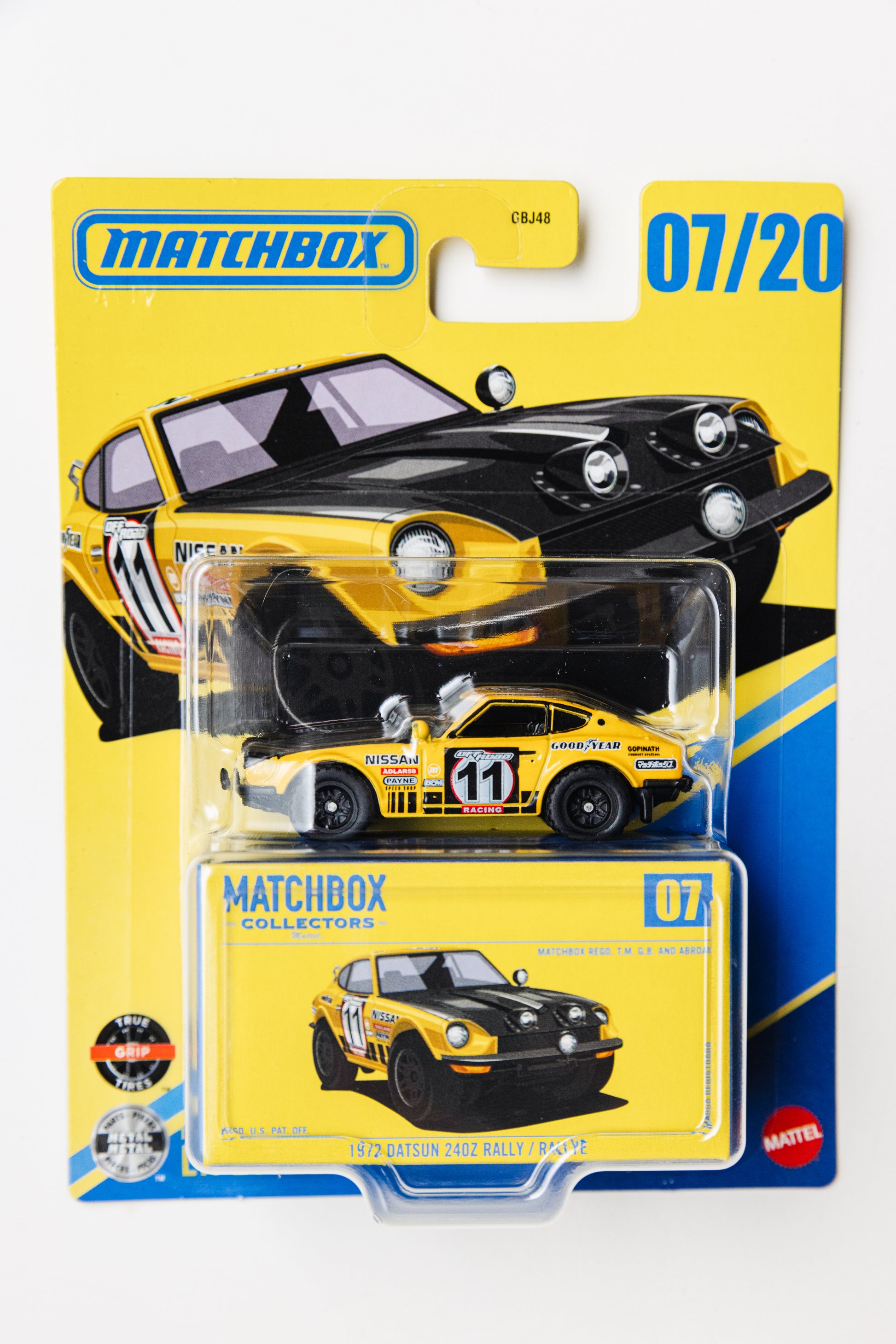 Matchbox Collectors 1972 Datsun 240Z Rally - 07/20