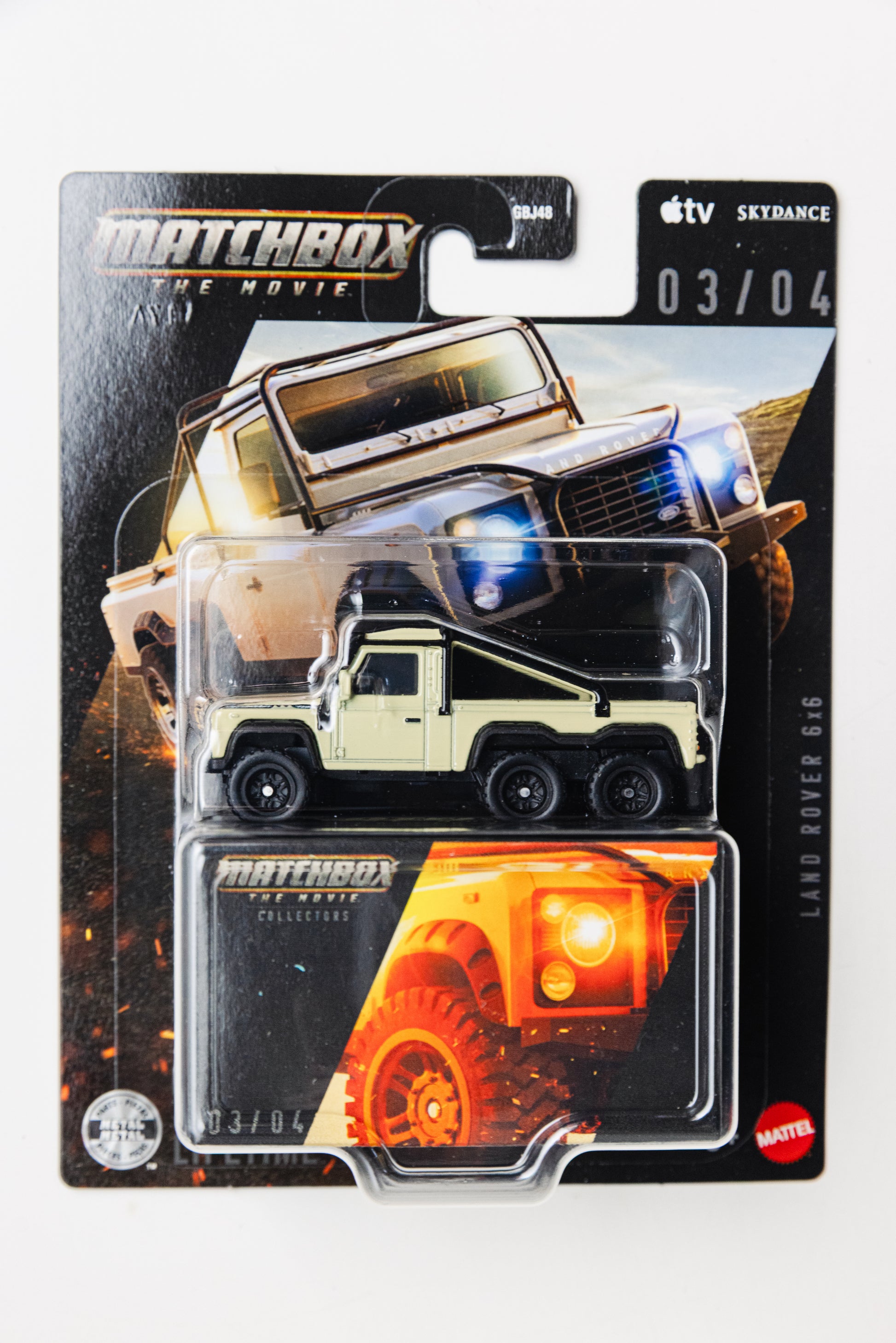 Matchbox Collectors Land Rover 6x6 - The Movie 03/04
