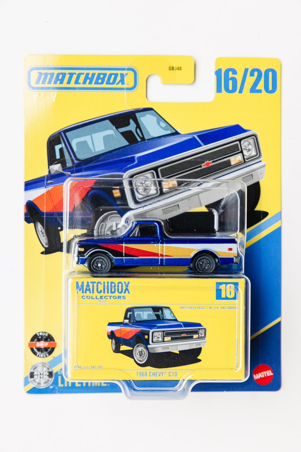 Matchbox Collectors 1968 Chevy C10 - 16/20 (Damaged Card)