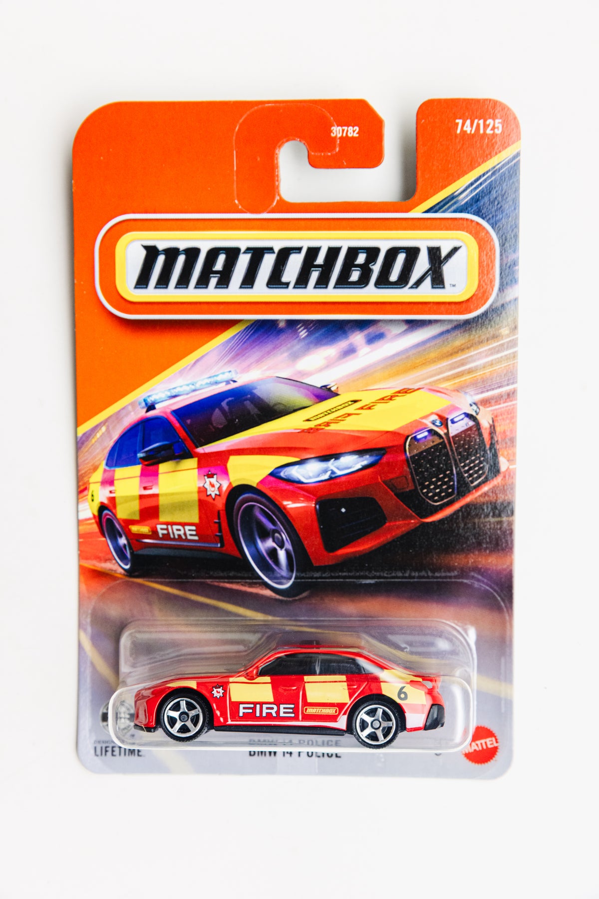 Matchbox BMW I4 Police