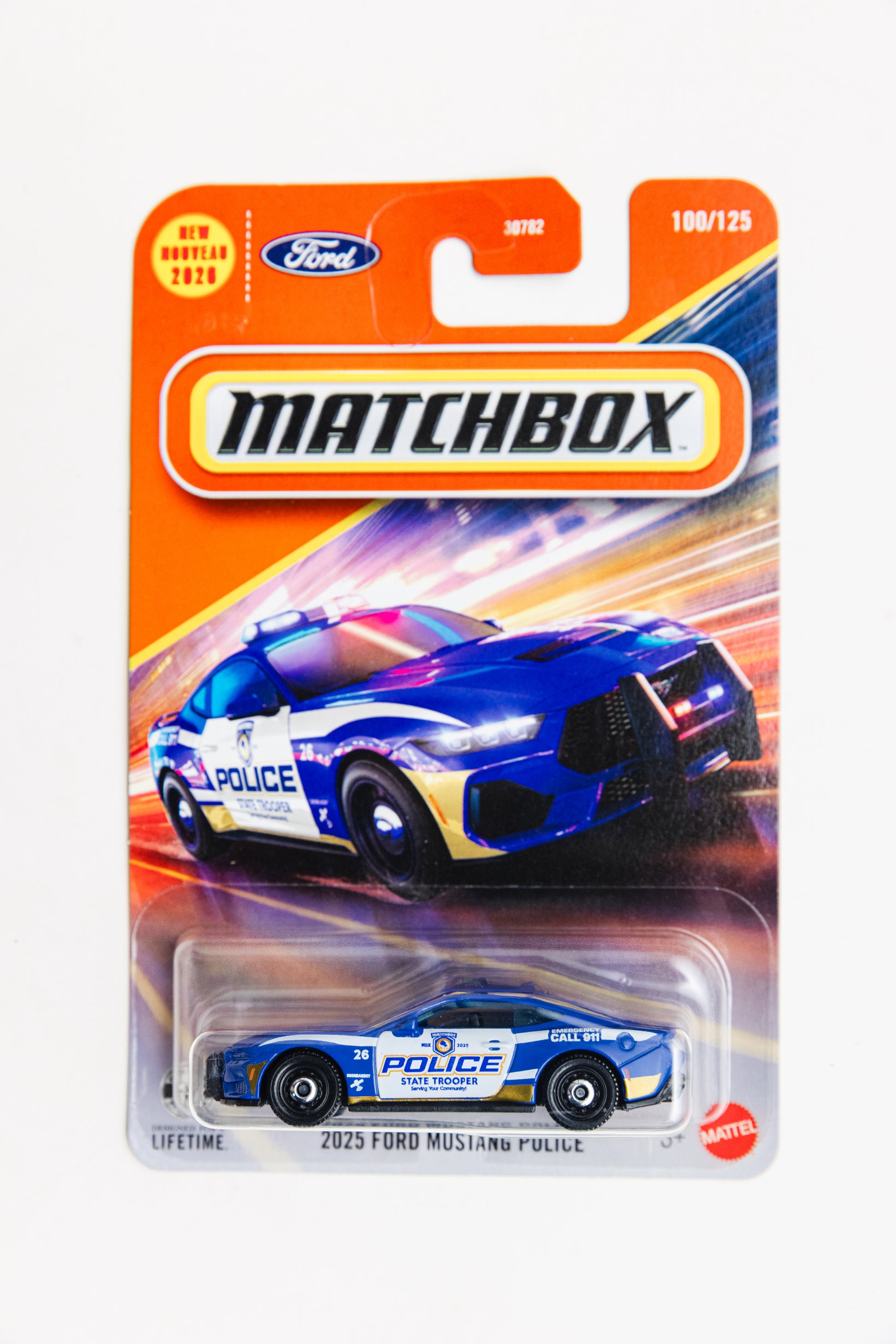 Matchbox 2025 Ford Mustang Police