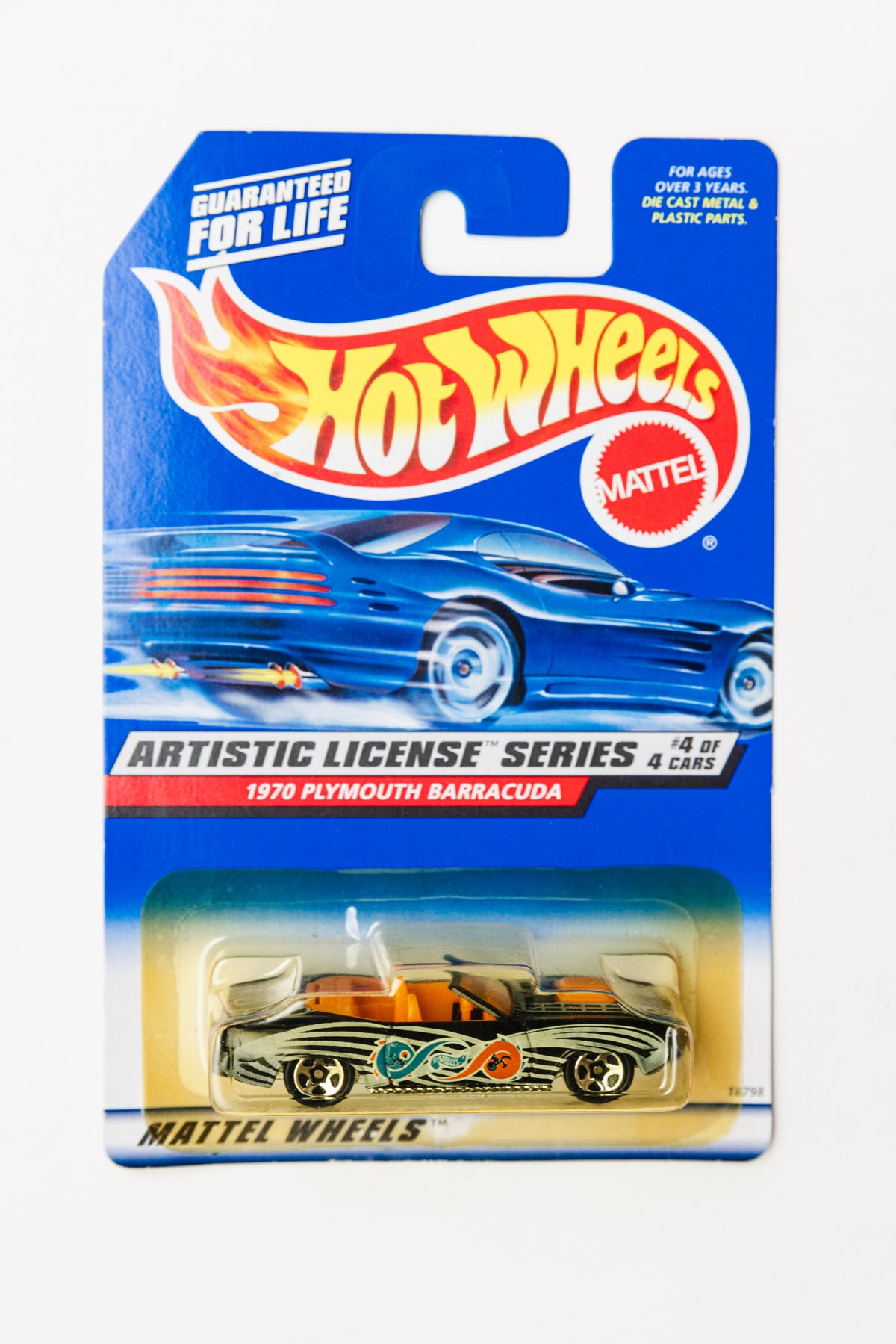 1970 Plymouth Barracuda - Artistic License Series (Damaged Blister+Card)