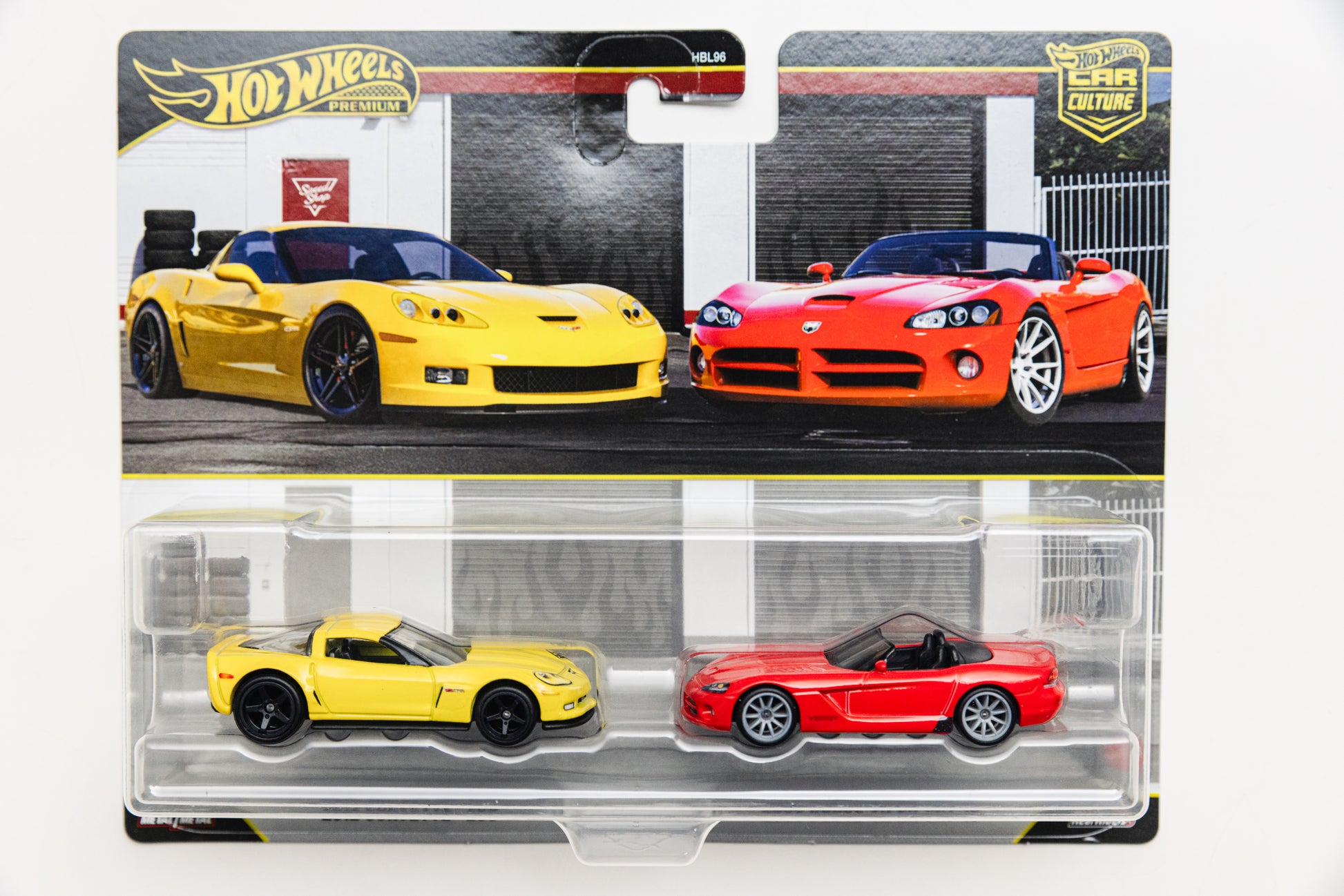 2 Pack 2012 Corvette Z06 + 2003 Dodge Viper SRT-10