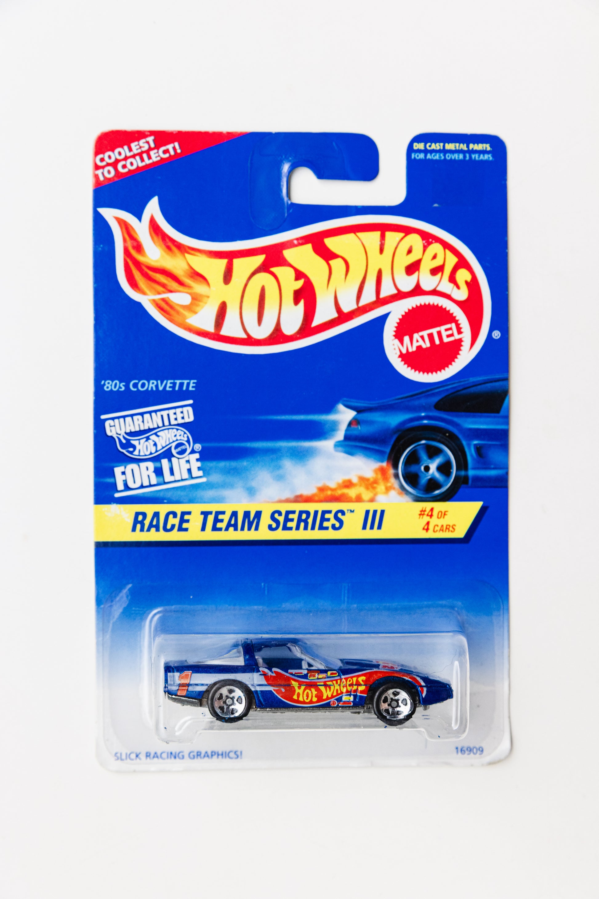 '80s Corvette - Race Team Series III (Damaged Card)