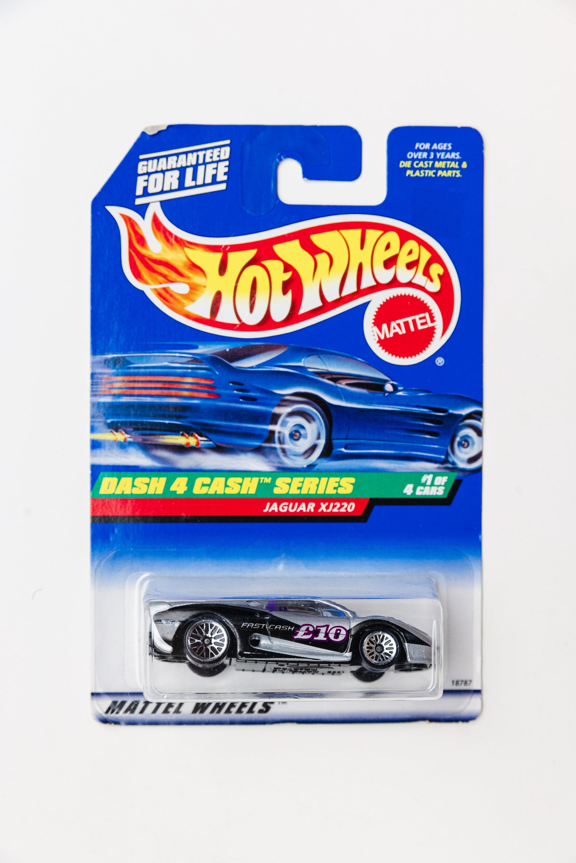 Jaguar XJ220 - Dash 4 Cash Series (Damaged Card)
