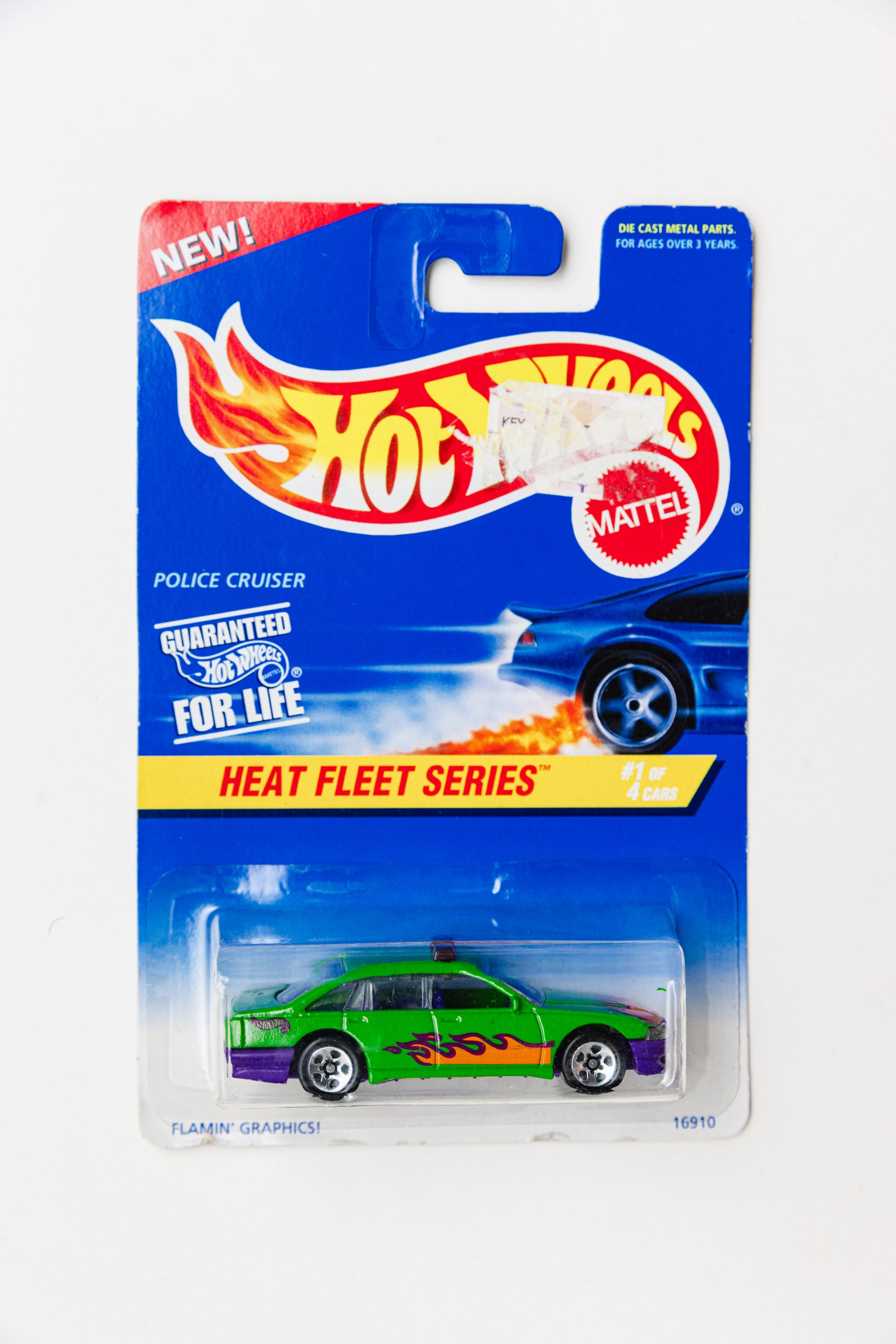 Police Cruiser - Heat Fleet Series (Damaged Card)