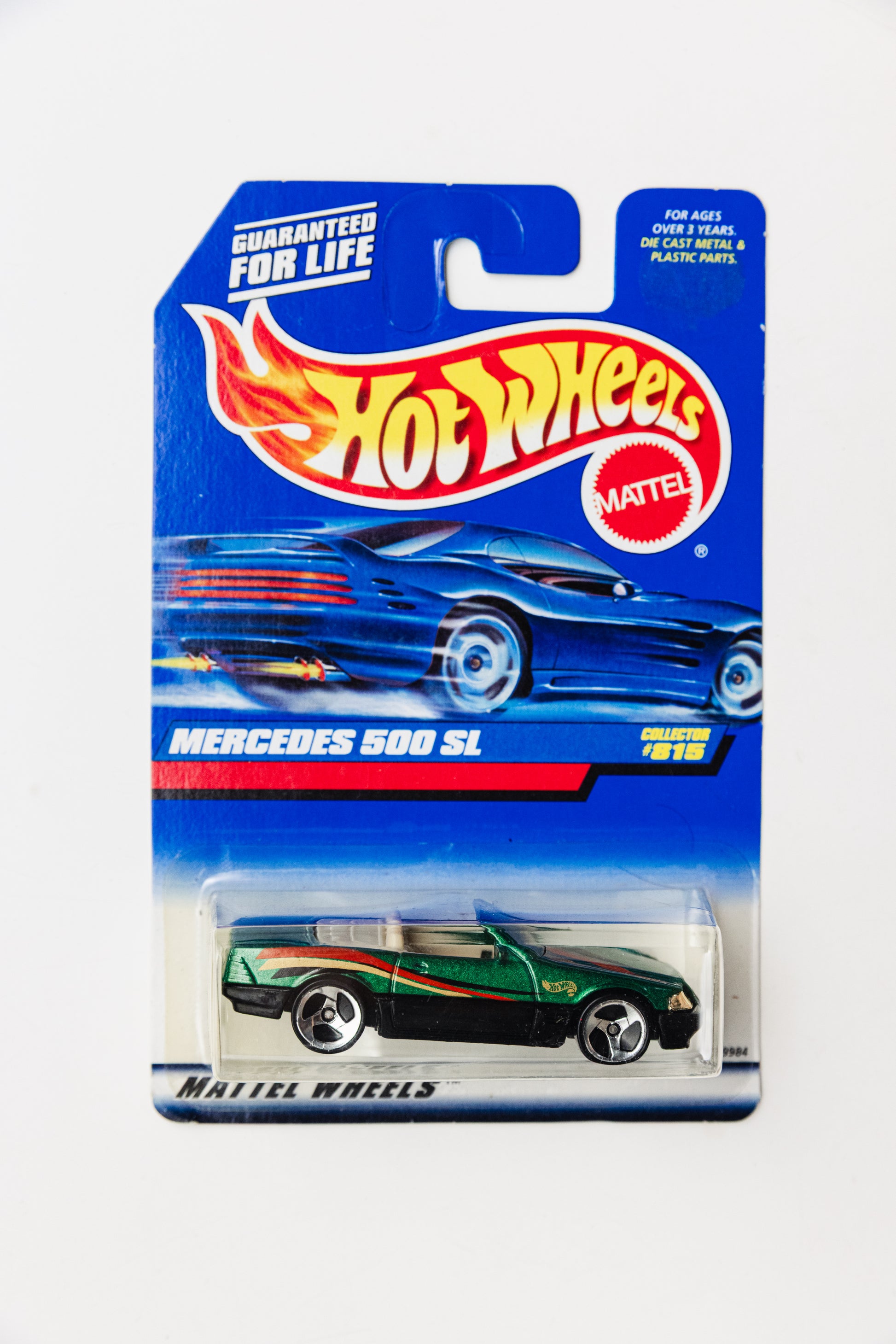 Mercedes 500 SL - #815 (Damaged Card)