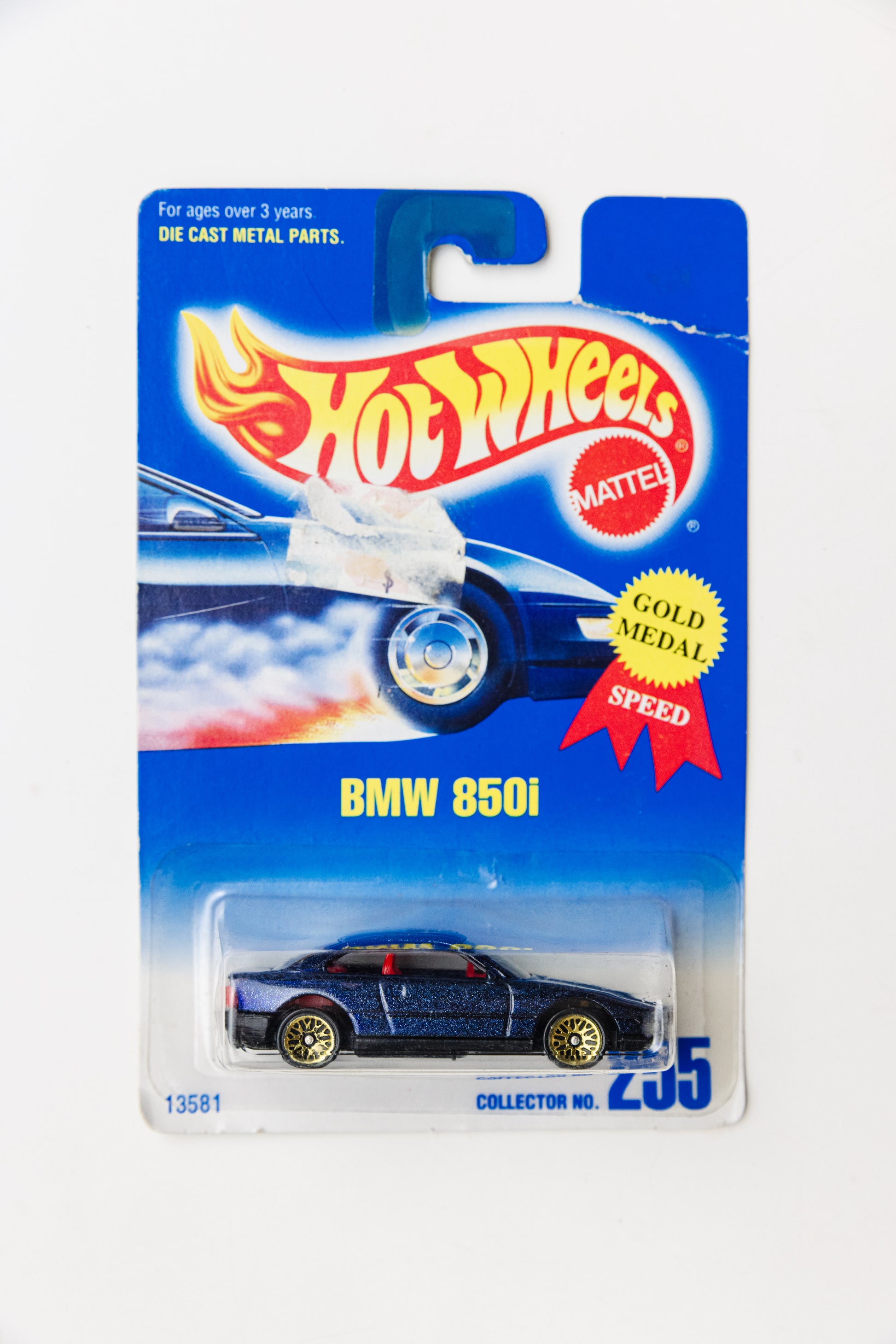 BMW 850i - Gold Medal Speed (Damaged Card)