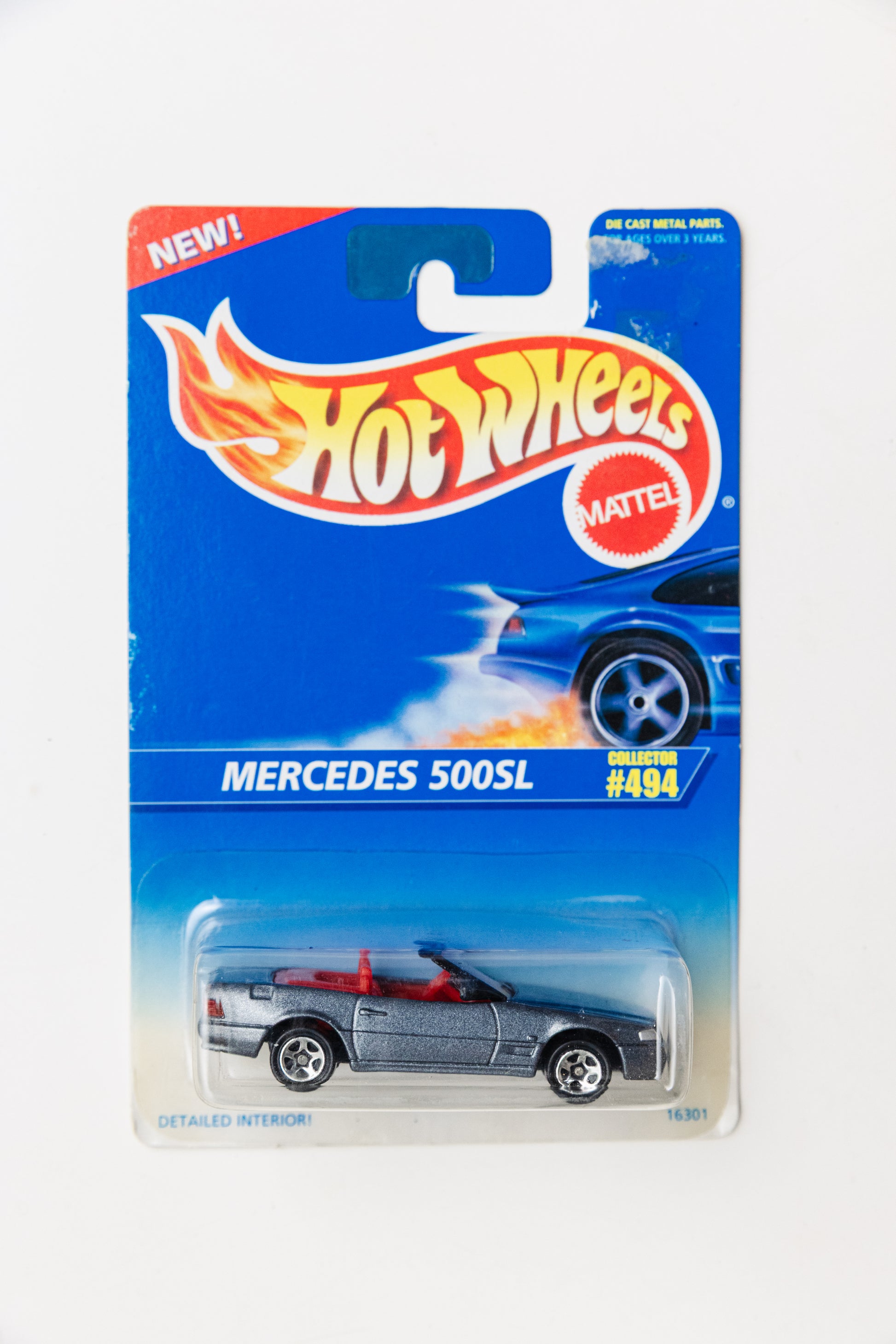 Mercedes 500SL - #494 (Damaged Card)
