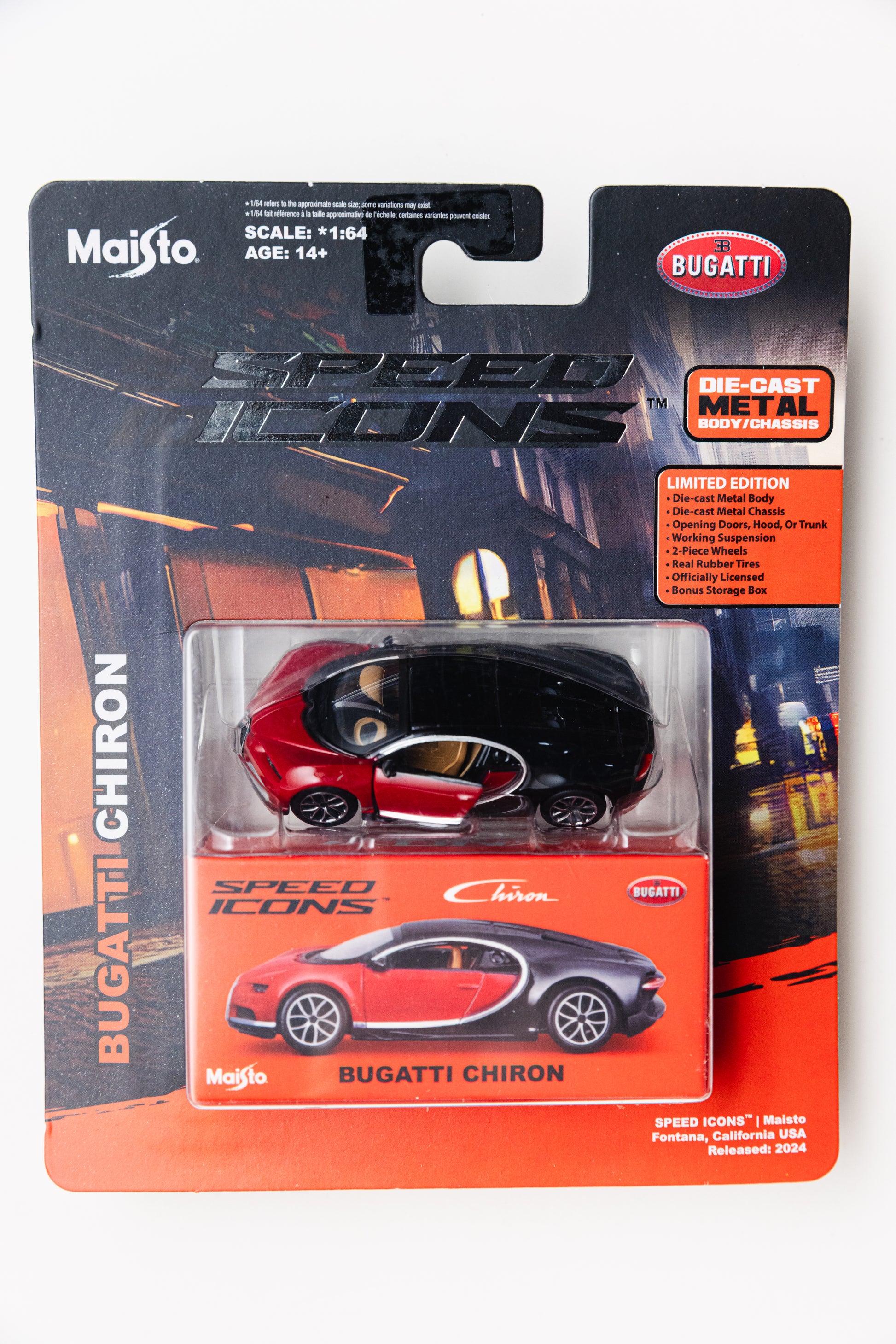 Maisto Bugatti Chiron - Speed Icons