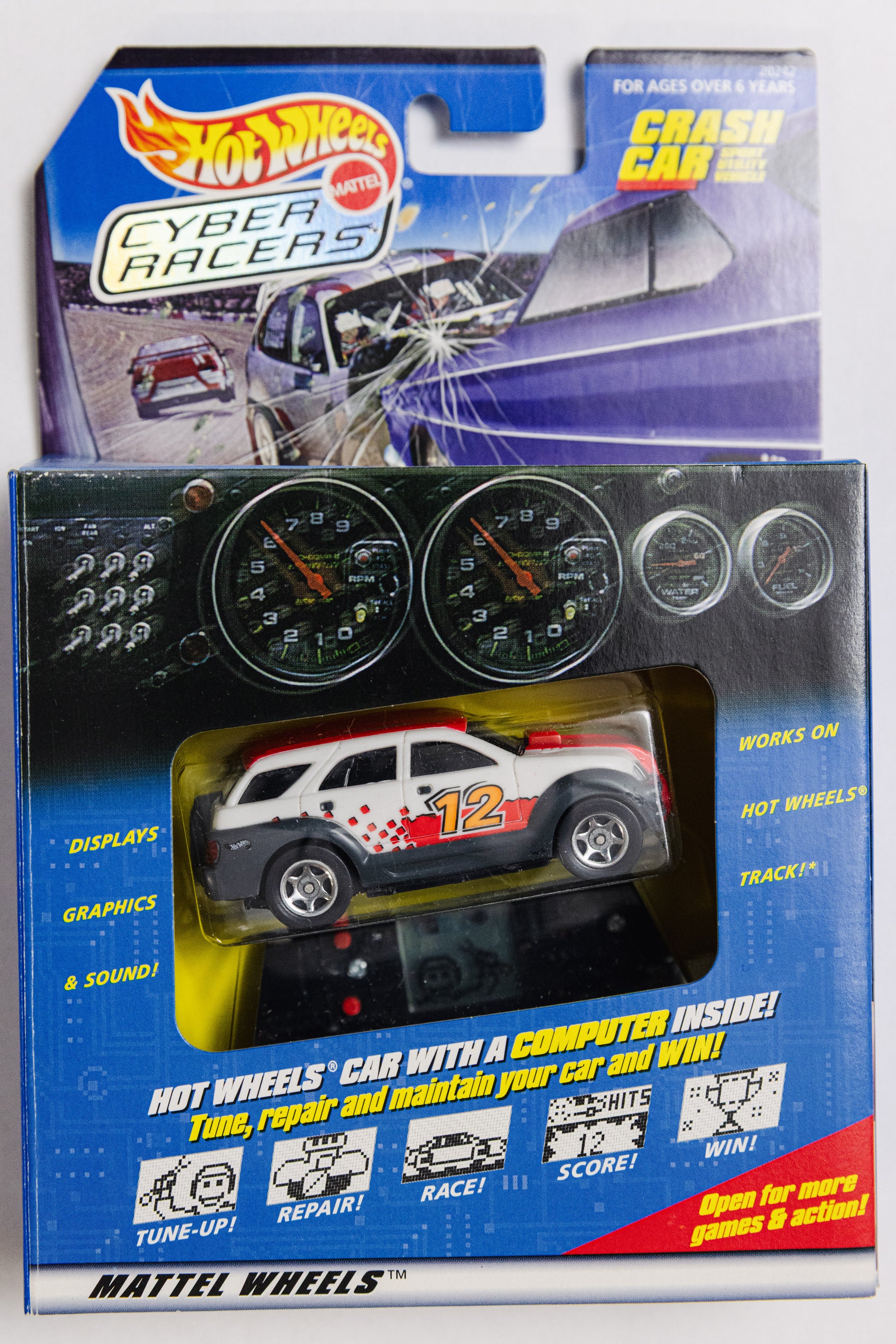 Cyber Racers - White SUV