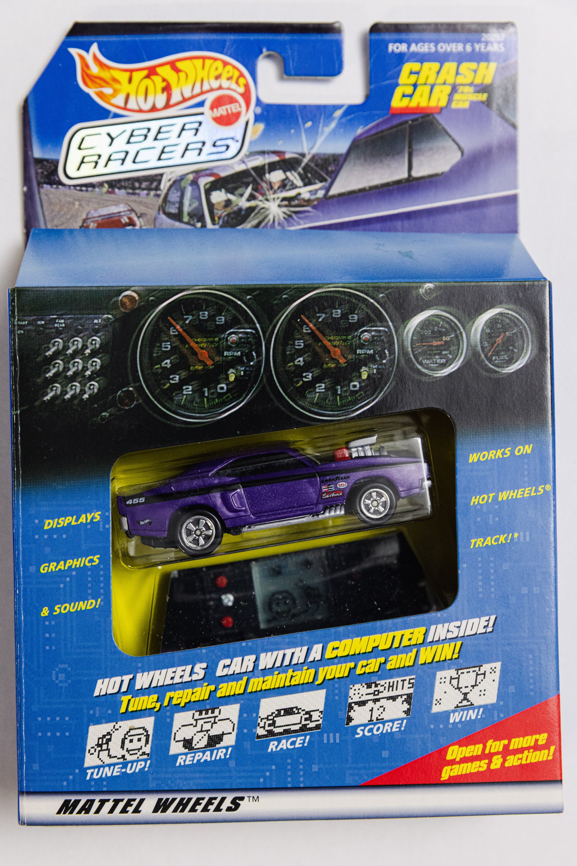 Cyber Racers - Purple Muscle Car