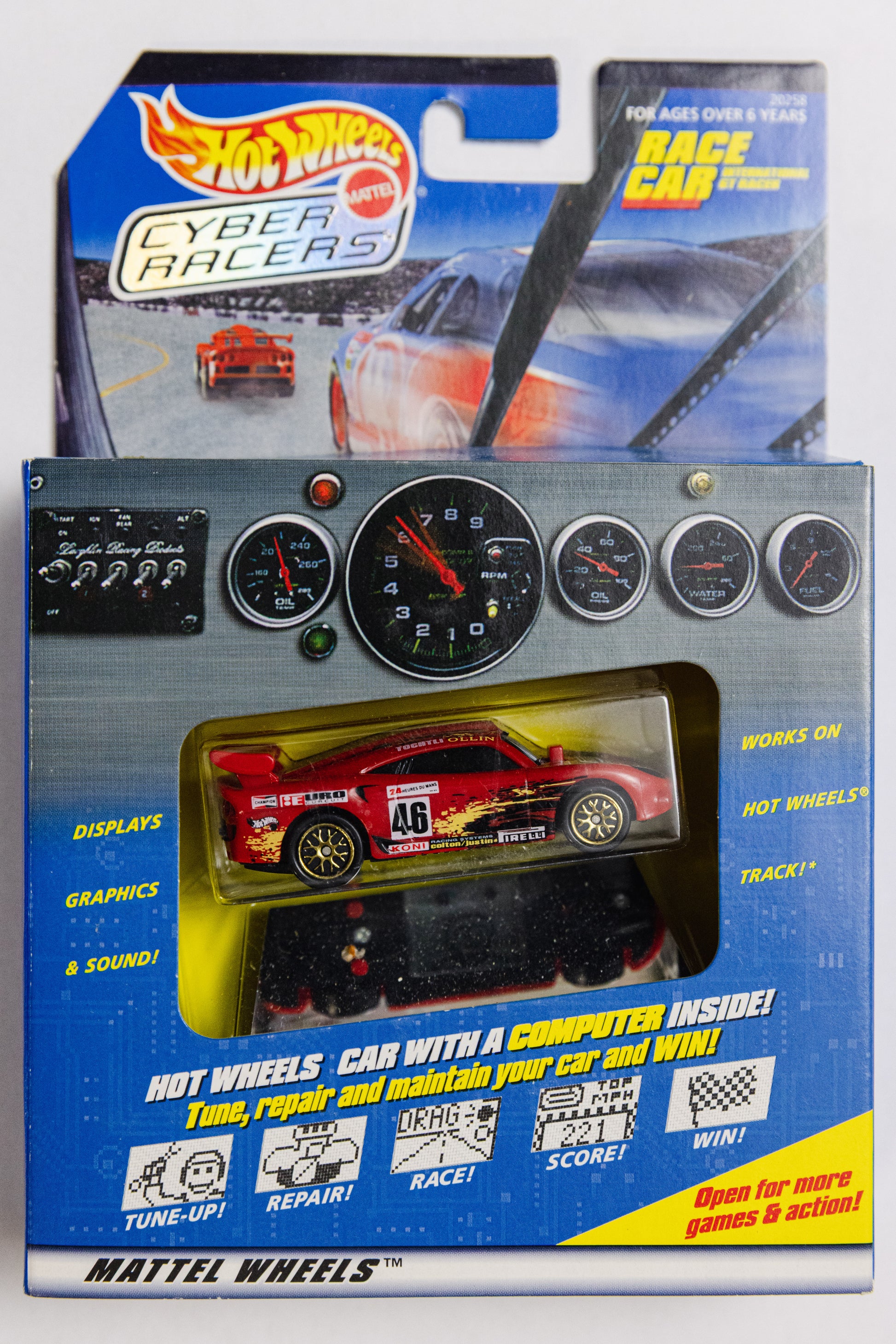Cyber Racers - Red Sports Car