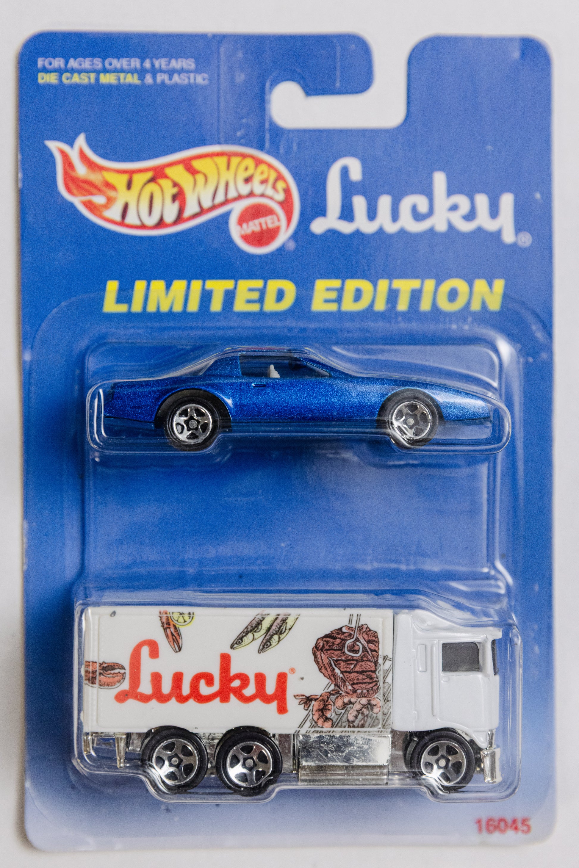 Lucky Limited Edition 2 pack with Hiway Hauler and Blue Car