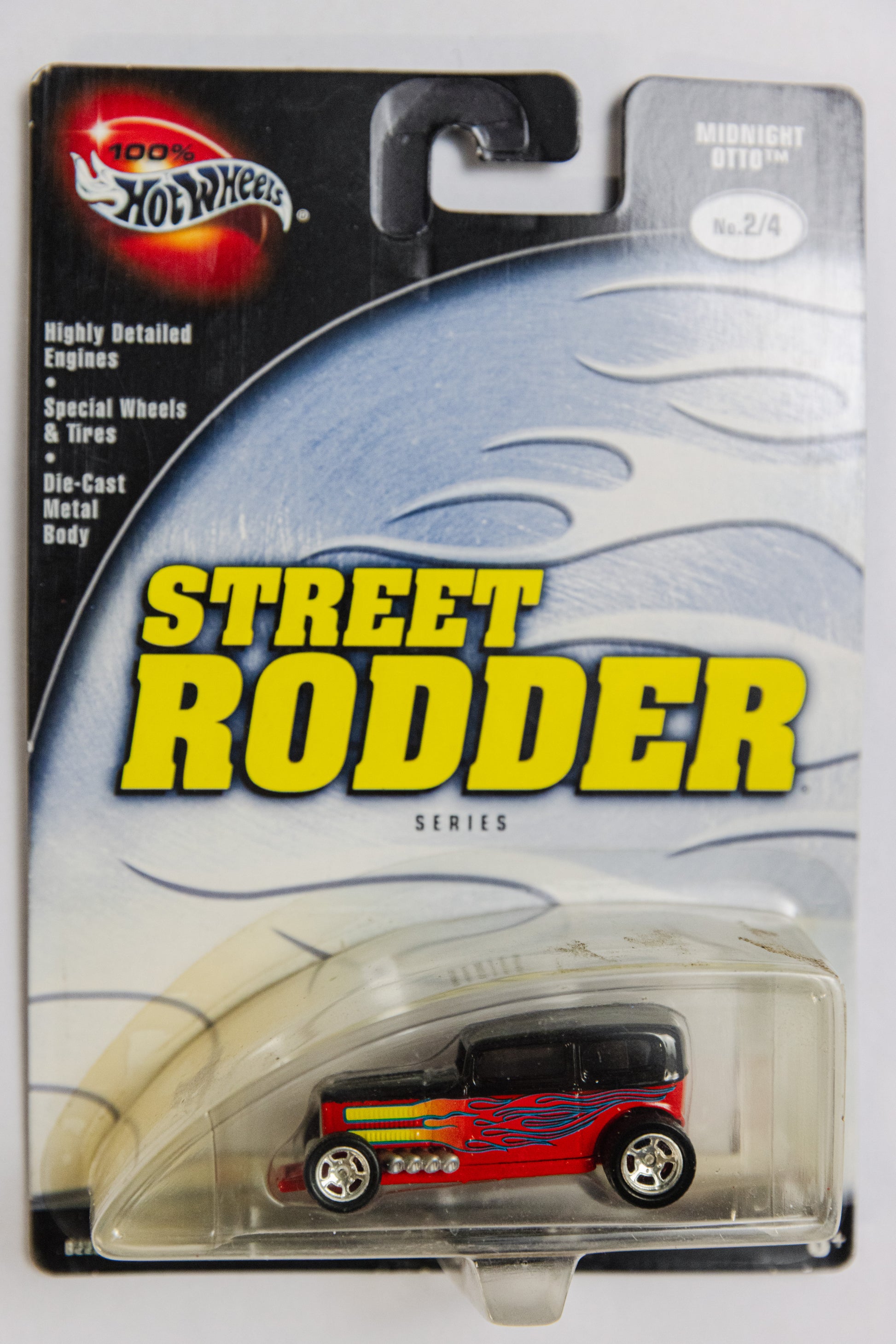 100% Street Rodder Series Midnight Otto - Red