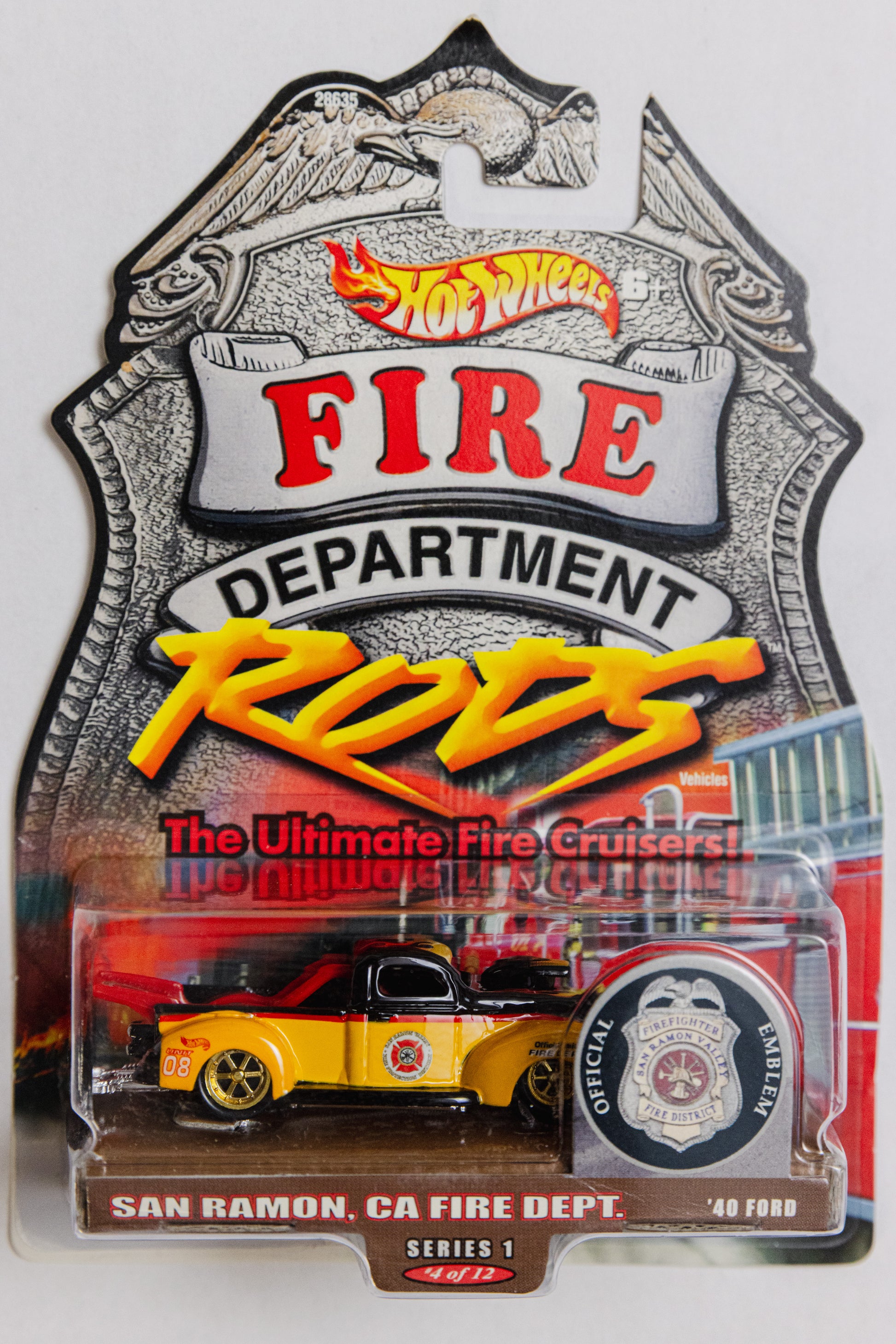 Fire Rods '40 Ford - Series 1 Yellow