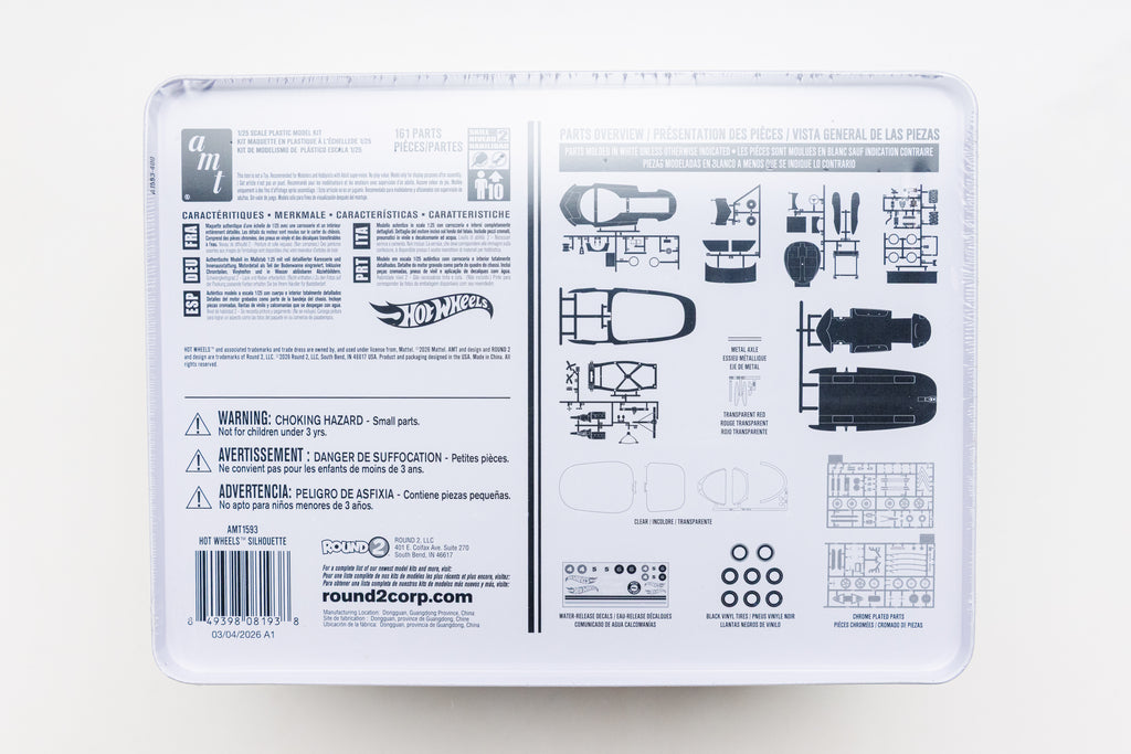 AMT Silhouette - 1/25 Scale Model Kit TIN