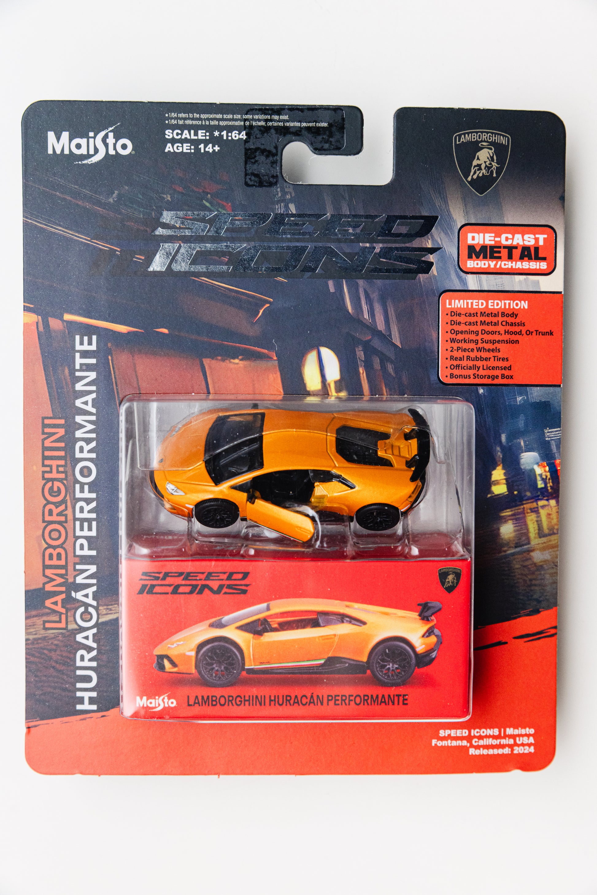 Maisto Lamborghini Huracan Performante - Speed Icons