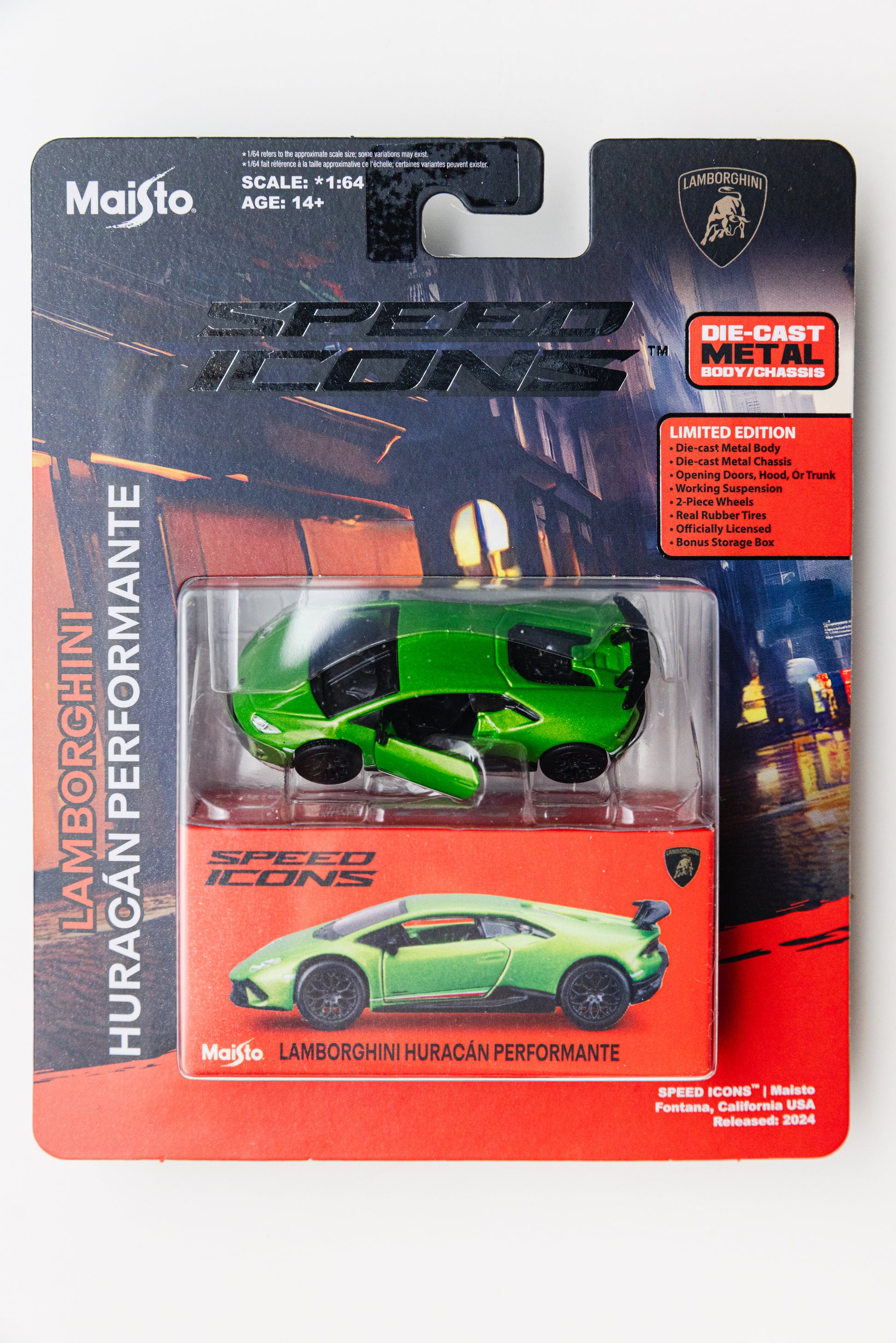 Maisto Lamborghini Huracan Performante - Speed Icons
