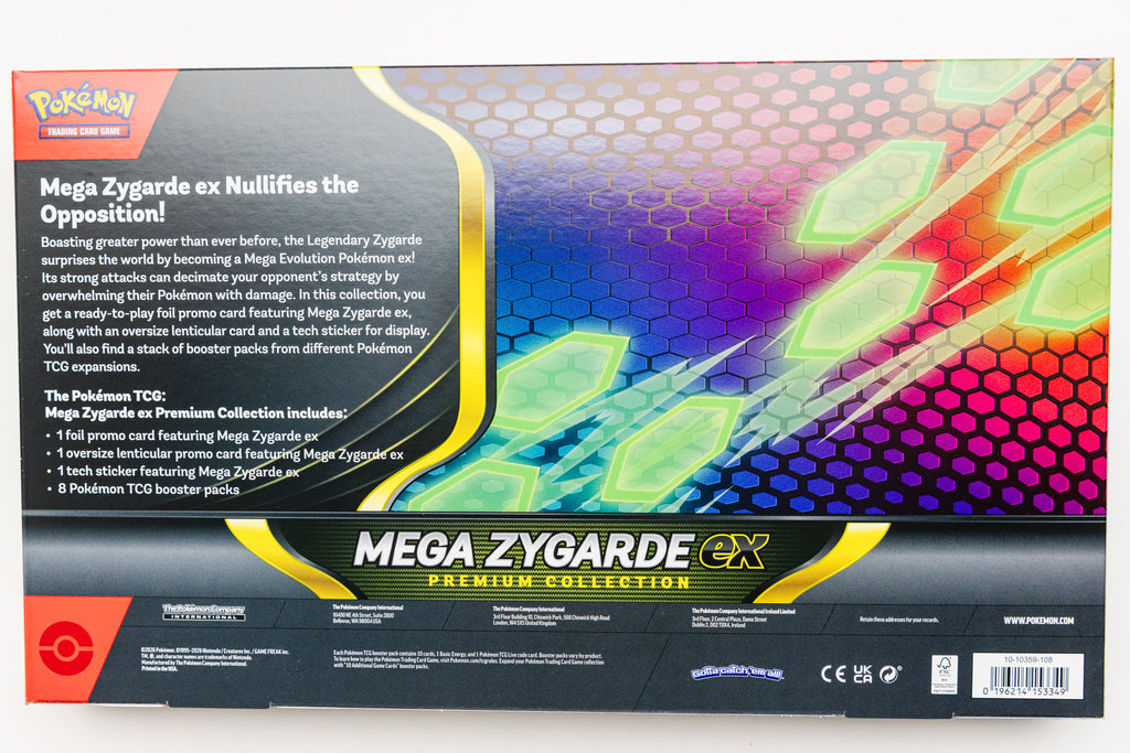 Pokemon TCG - Mega Zygarde EX Premium Collection (SEALED)