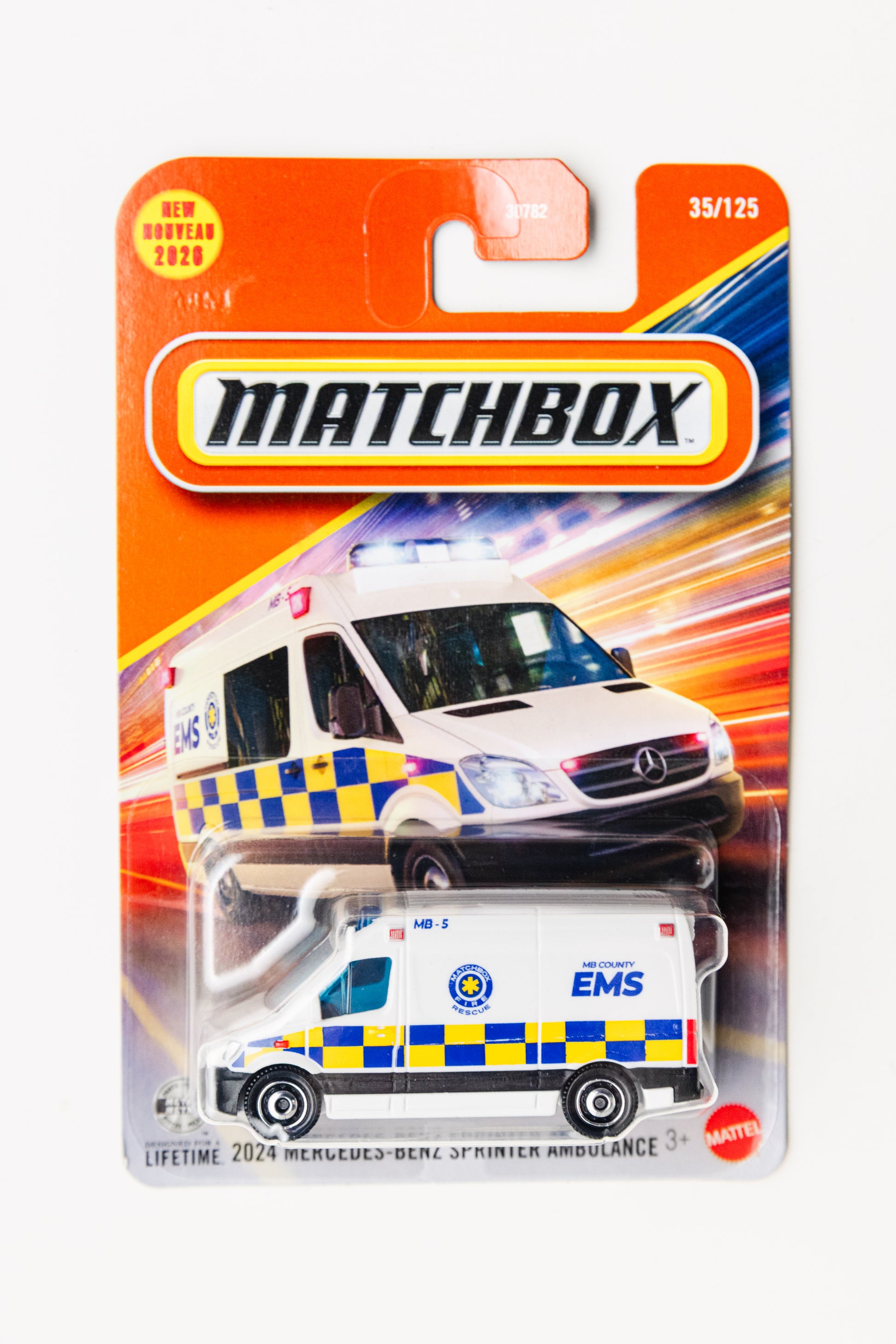 Matchbox 2024 Mercedes-Benz Sprinter Ambulance