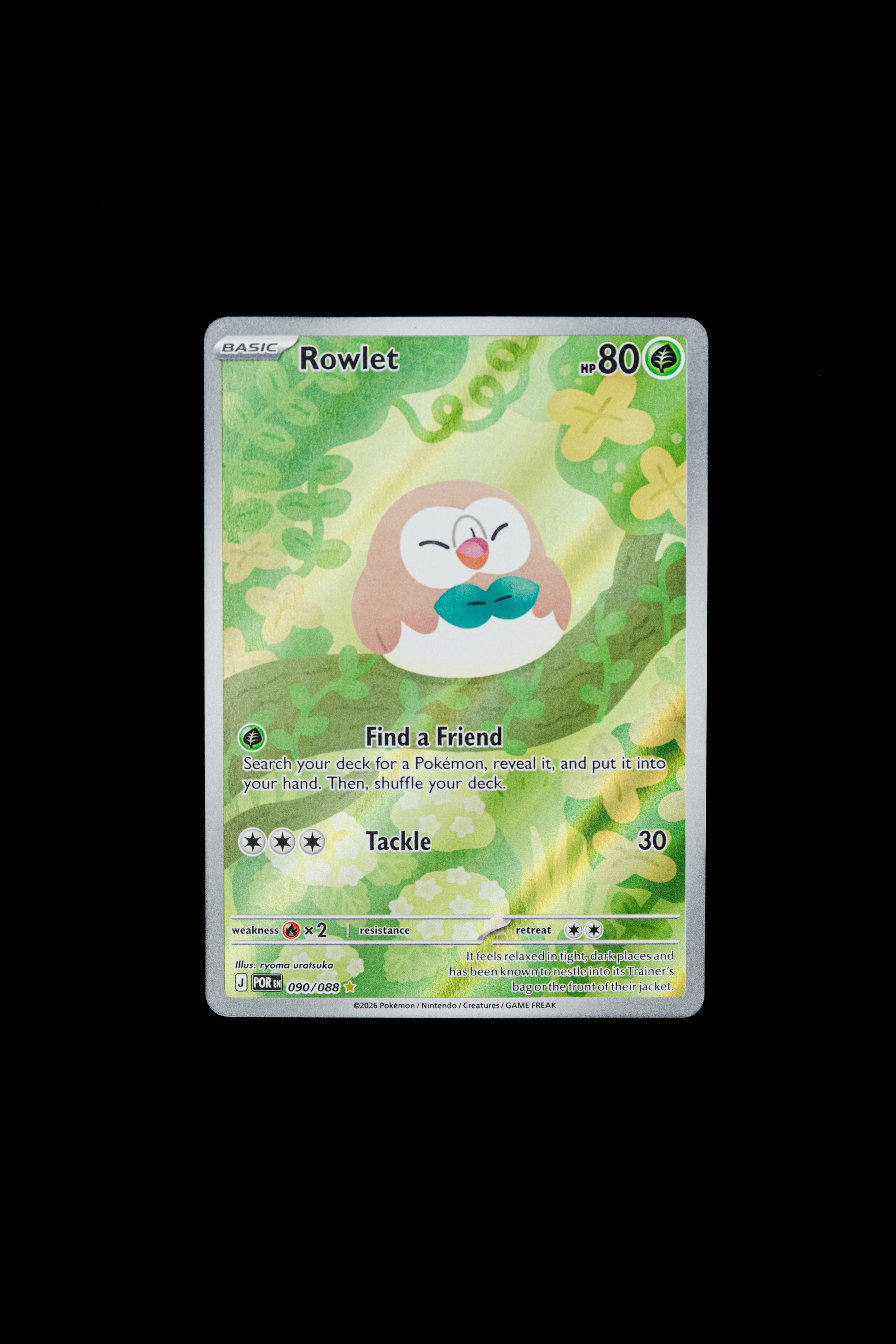 Pokemon TCG Rowlet - Perfect Order 090/088