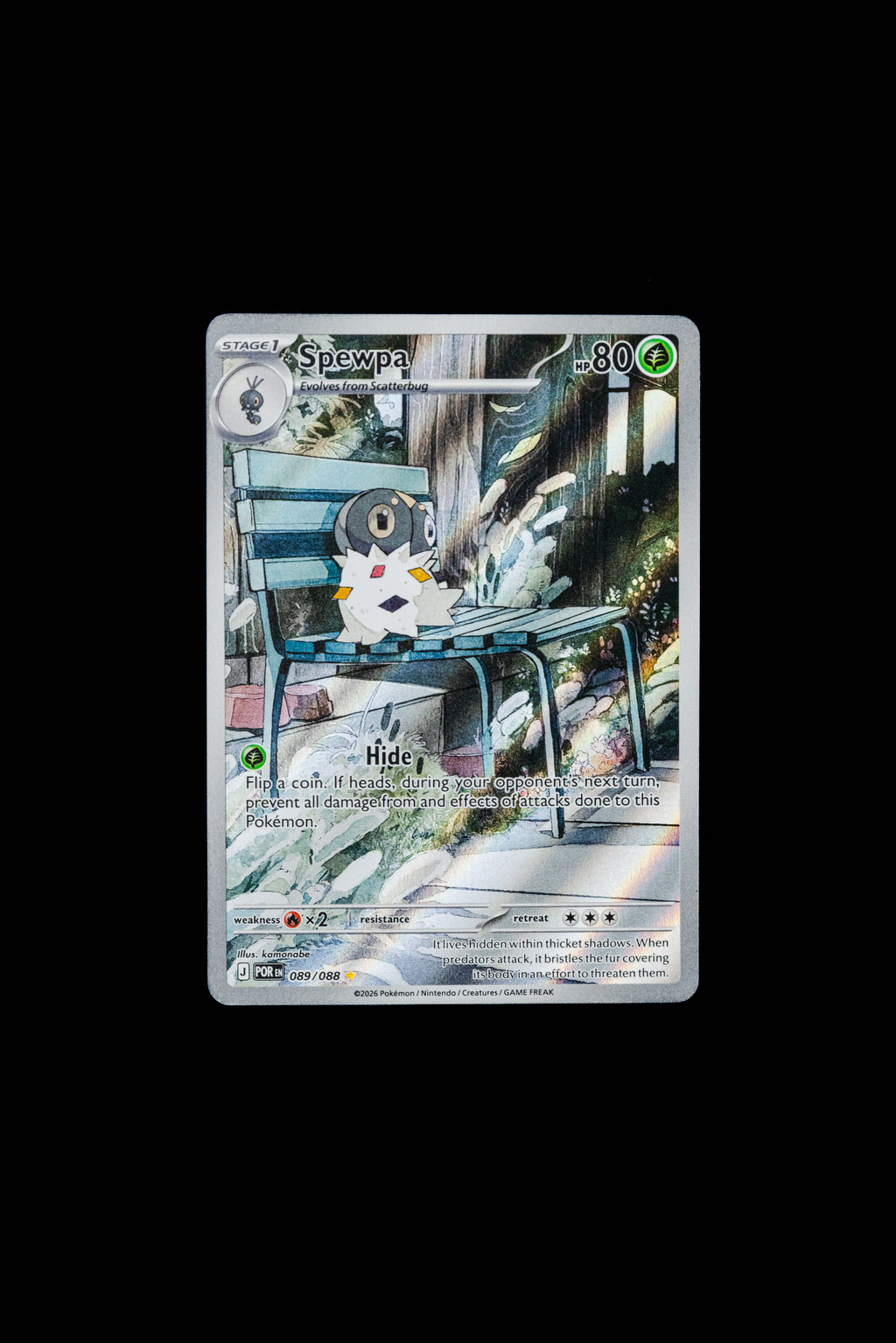 Pokemon TCG Spewpa - Perfect Order 089/088