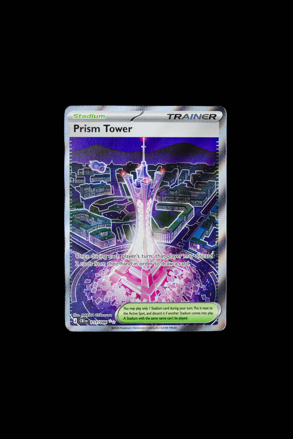 Pokemon TCG Prism Tower - Chaos Rising 111/086