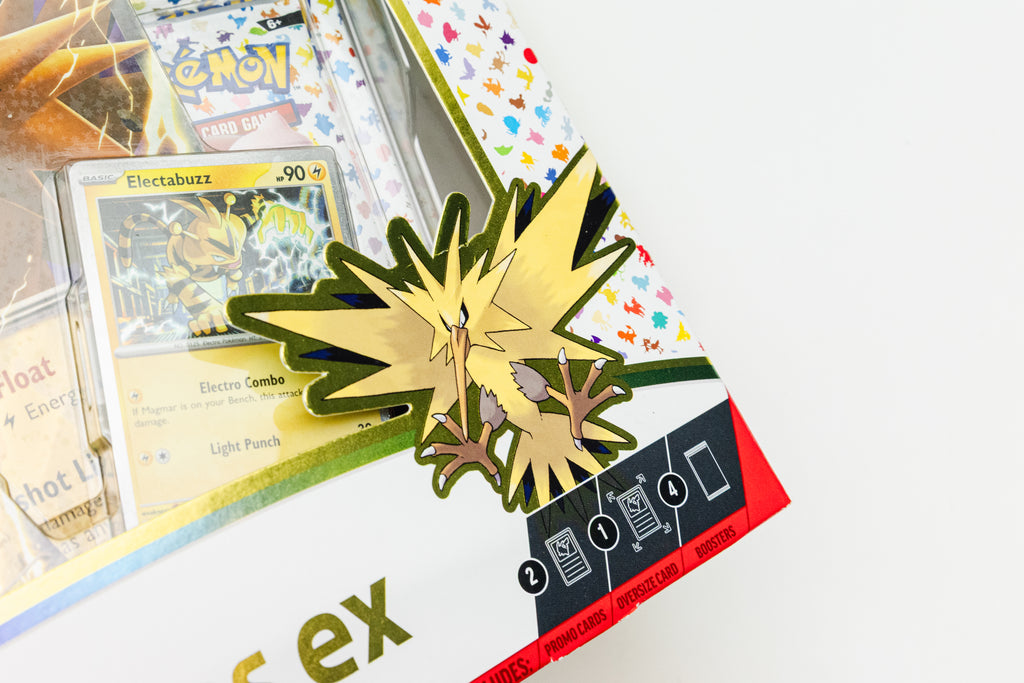 Pokemon TCG - 151 Zapdos EX Collection Box (Damaged Box) (SEALED)