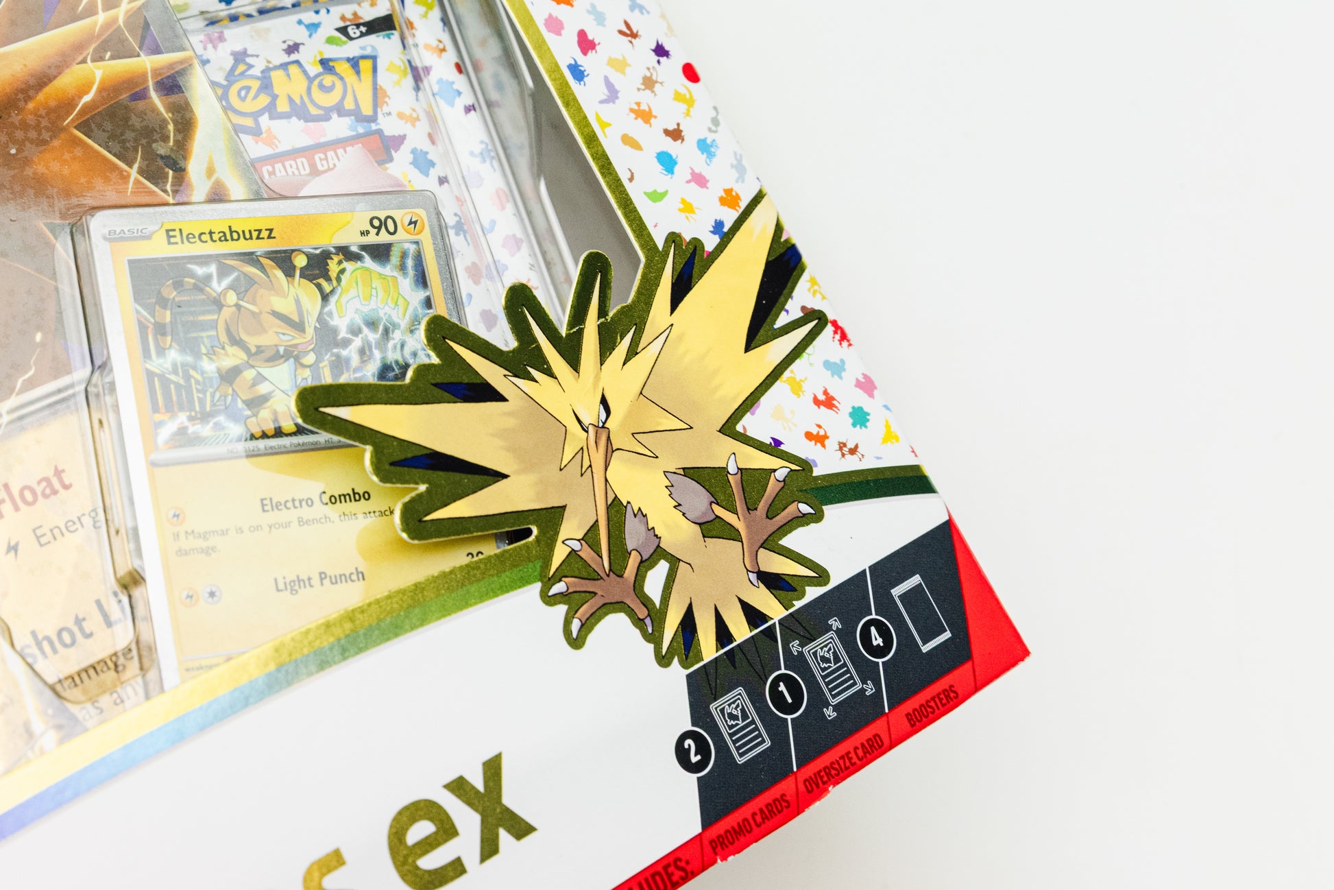 Pokemon TCG - 151 Zapdos EX Collection Box (Damaged Box) (SEALED)