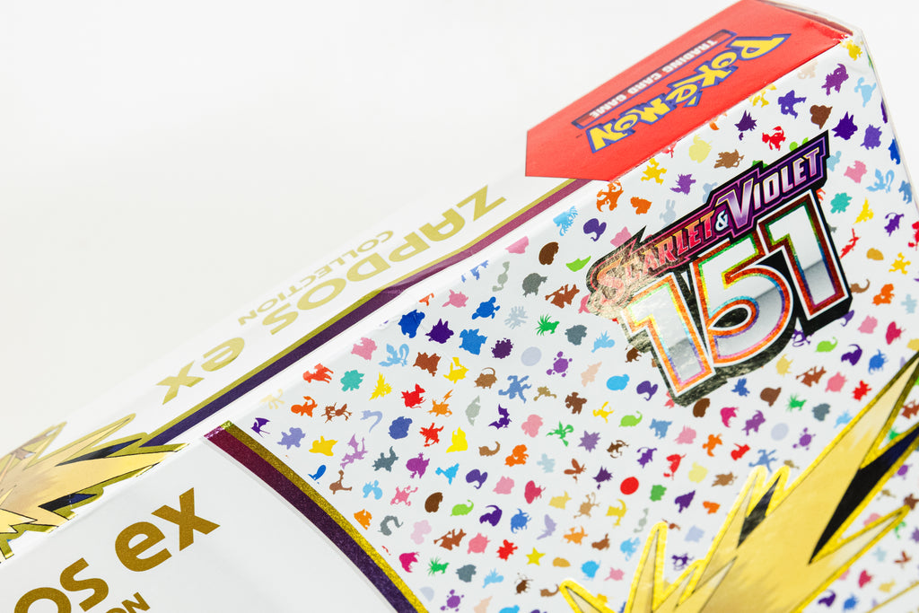 Pokemon TCG - 151 Zapdos EX Collection Box (Damaged Box) (SEALED)