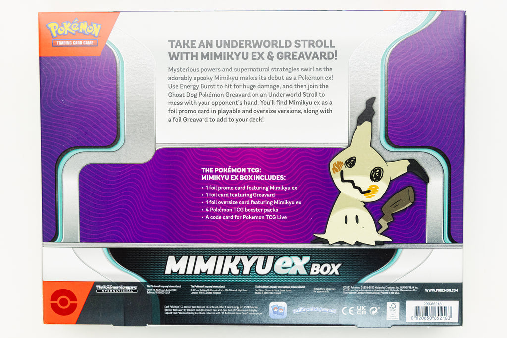 Pokemon TCG - Mimikyu EX Box (SEALED)