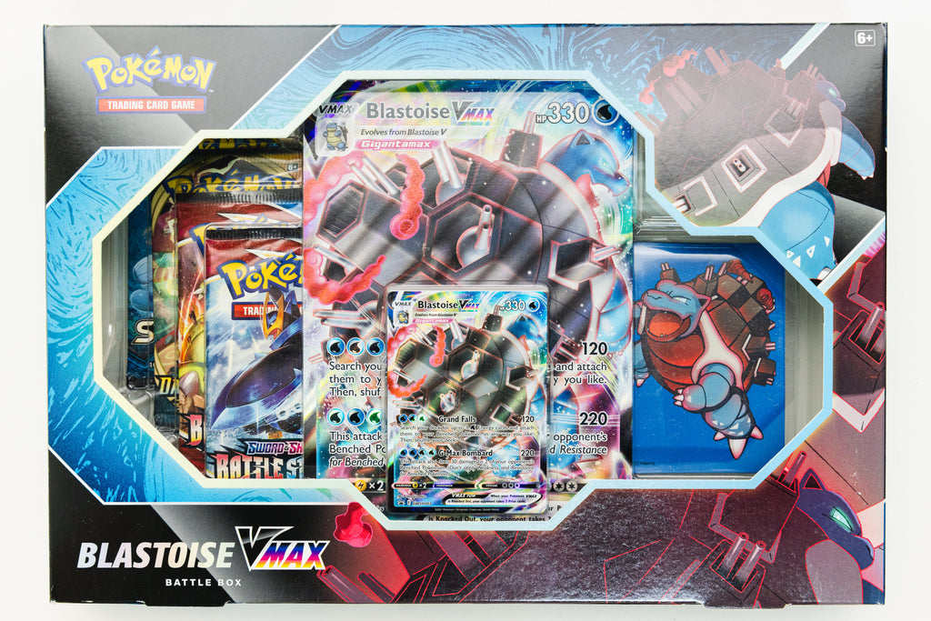 Pokemon TCG - Blastoise VMAX Battle Box (SEALED)