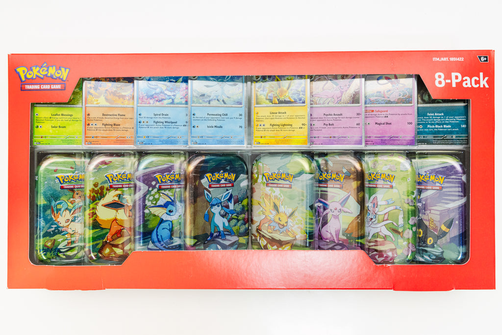Pokemon TCG - Prismatic Evolutions Mini Tin 8 Pack (SEALED)