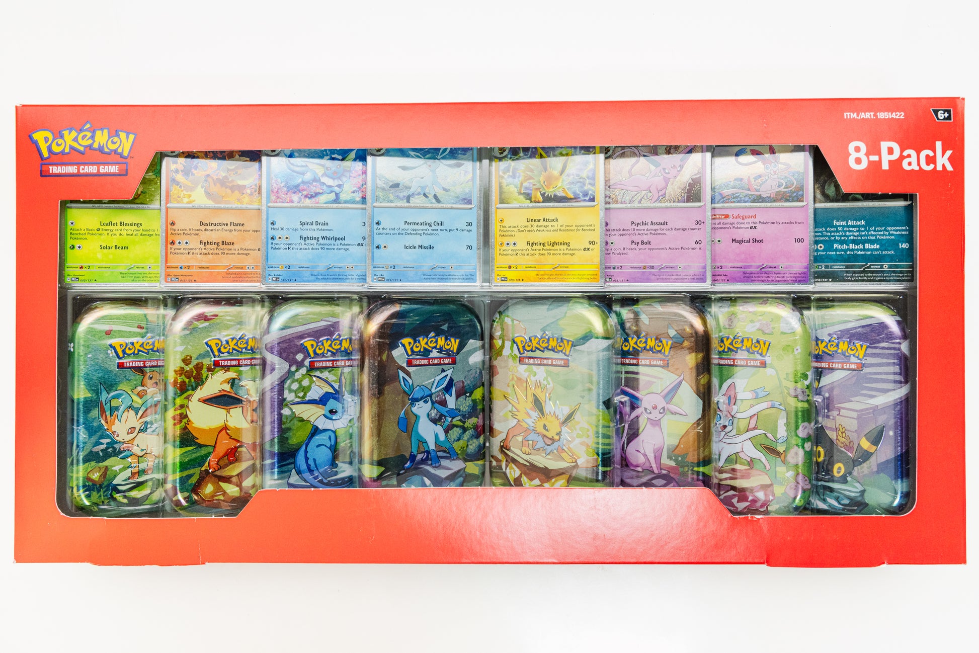 Pokemon TCG - Prismatic Evolutions Mini Tin 8 Pack (SEALED)