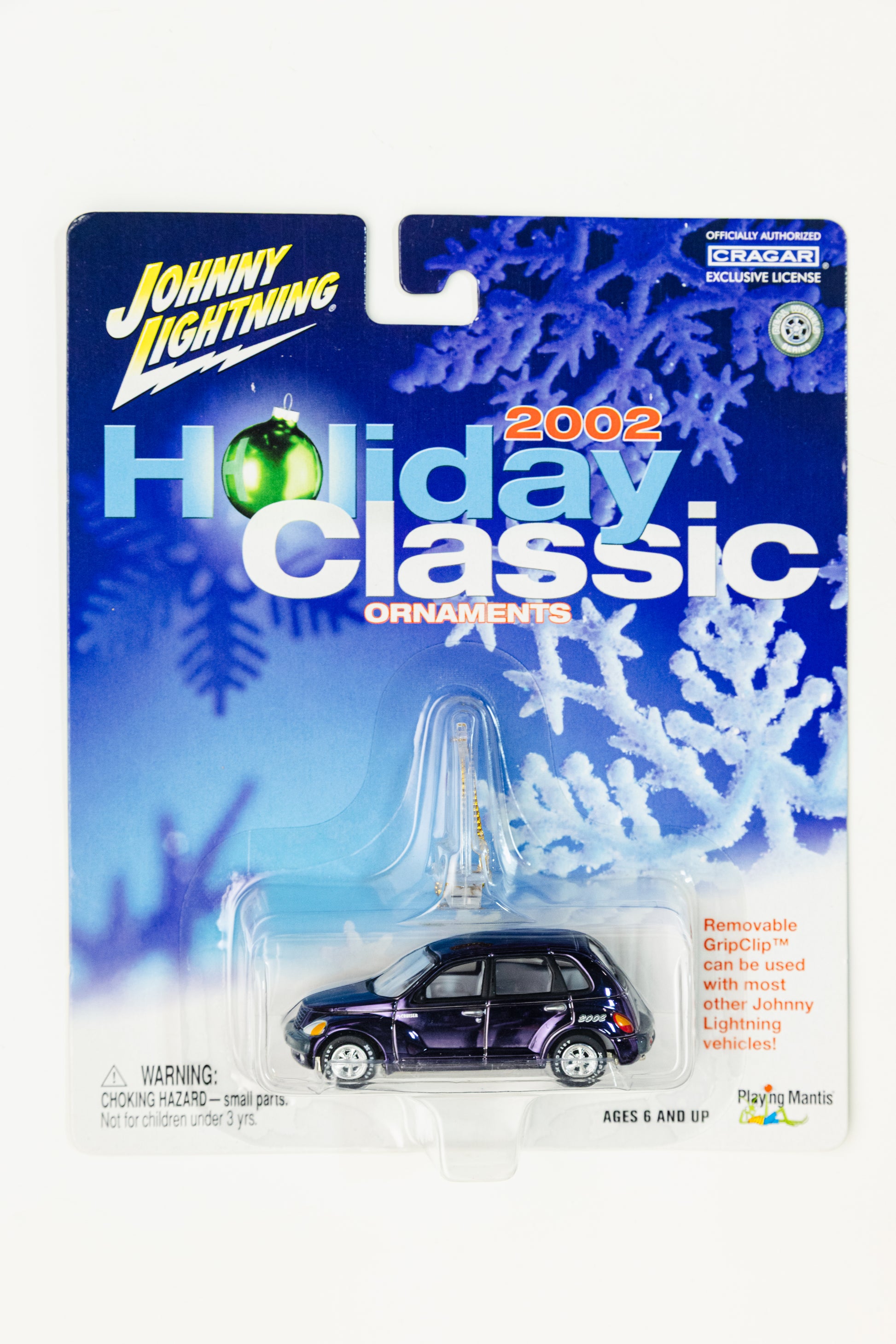 Johnny Lightning 2002 Holiday Classic Ornaments