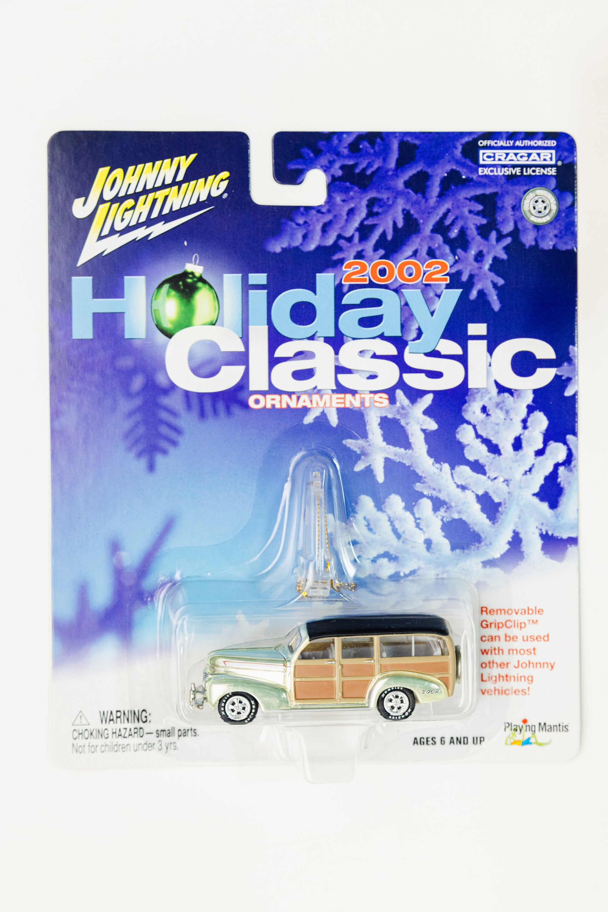 Johnny Lightning 2002 Holiday Classic Ornaments (Bent Corners)