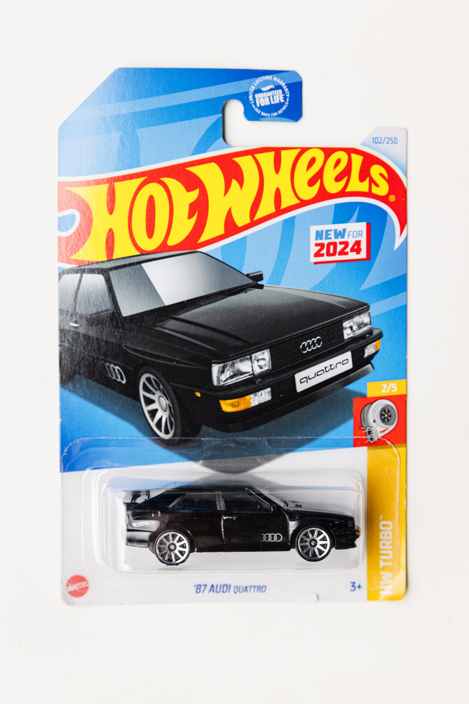 '87 Audi Quattro - HW Turbo (Damaged Card)