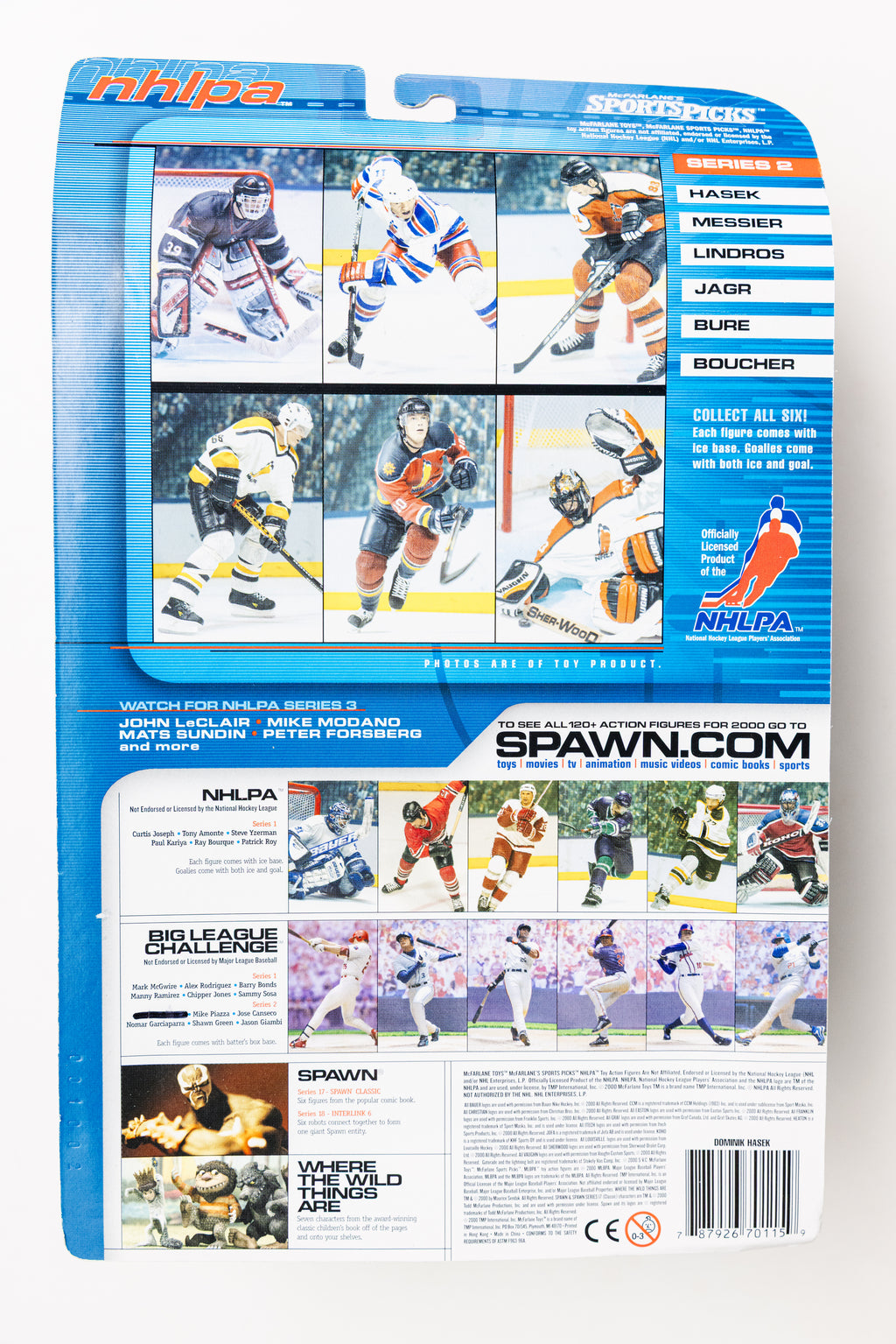 McFarlane Toys Dominik Hasek (Damaged Card)