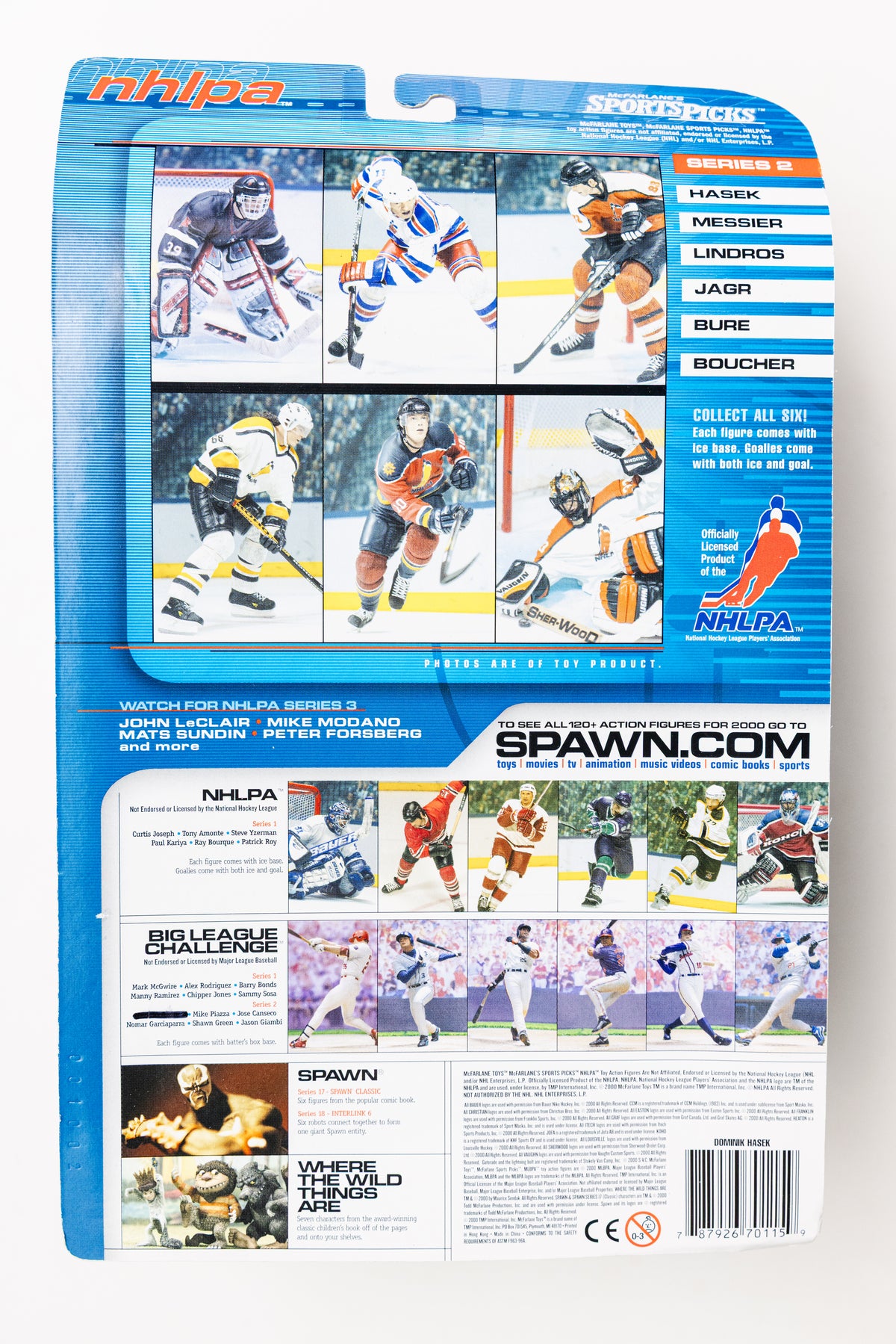 McFarlane Toys Dominik Hasek (Damaged Card)