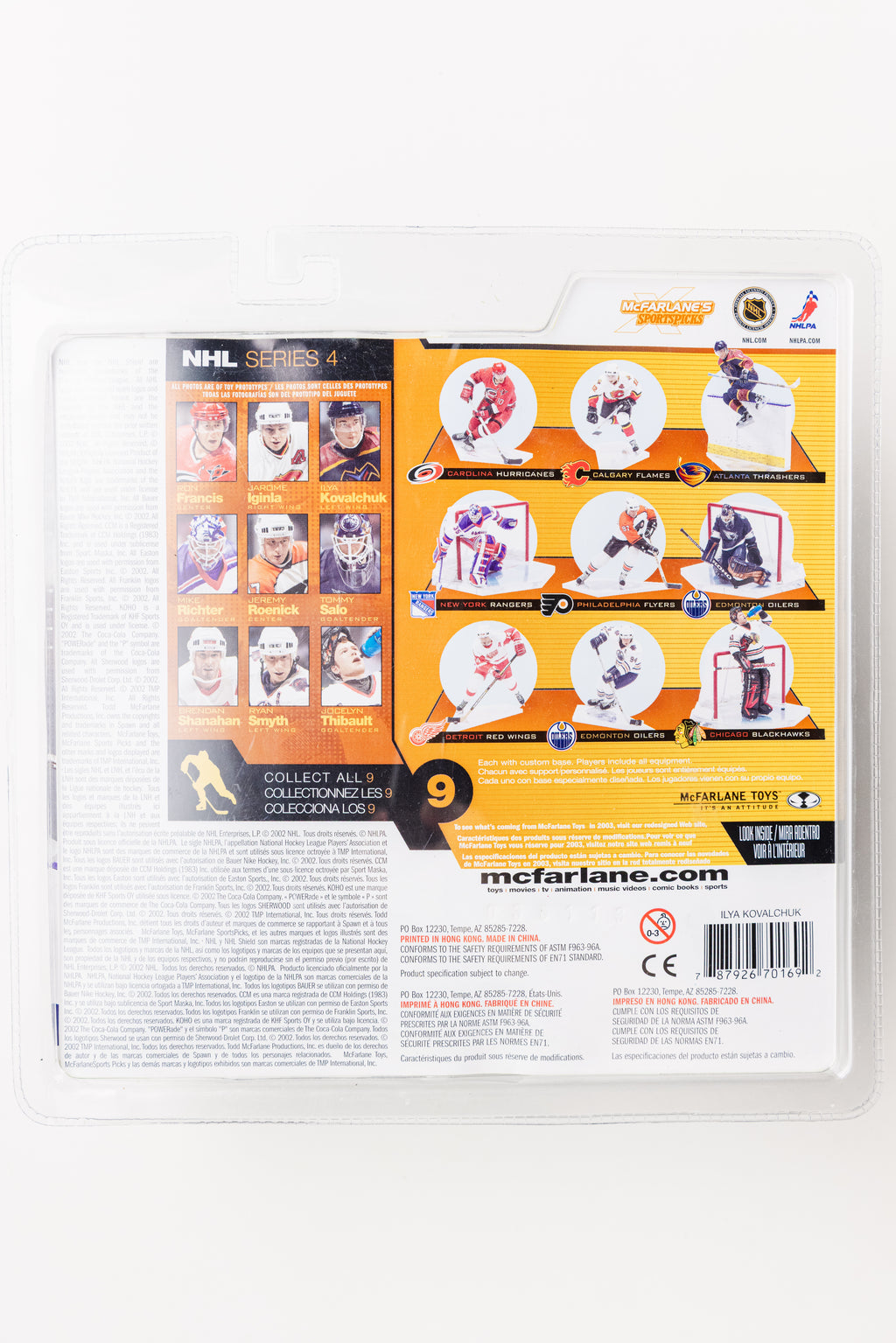 McFarlane Sportspicks Ilya Kovalchuk - Left wing