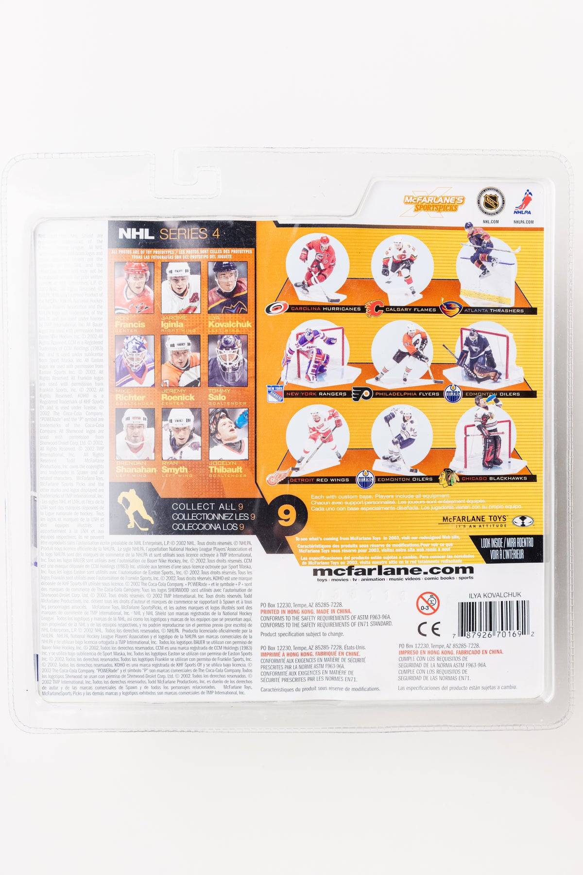 McFarlane Sportspicks Ilya Kovalchuk - Left wing