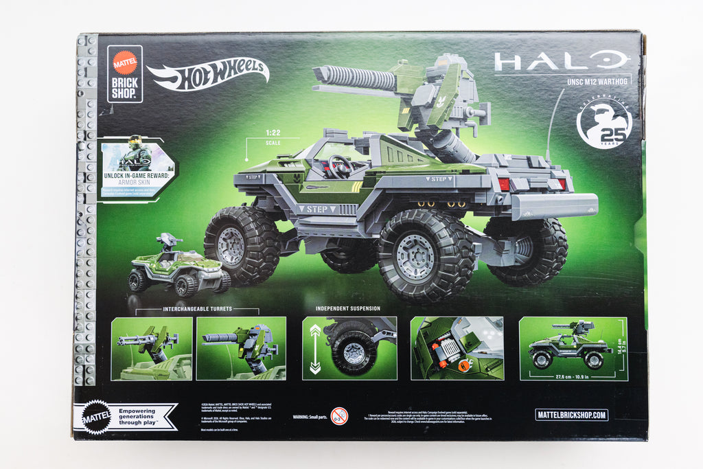 Brick Shop Elite UNSC M12 Warthog - Halo