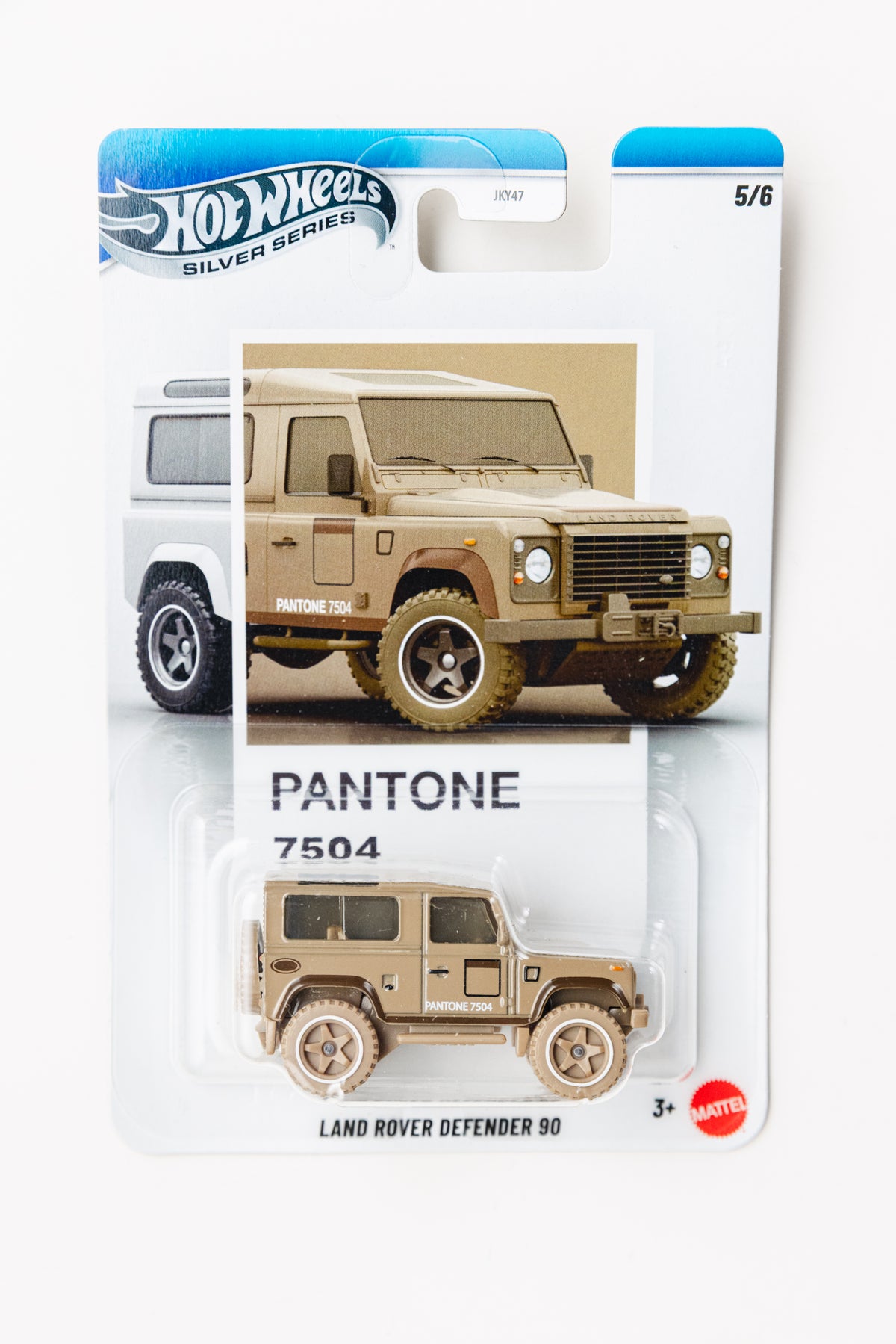 Pantone Land Rover Defender 90 - 5/6 (Bent Card)