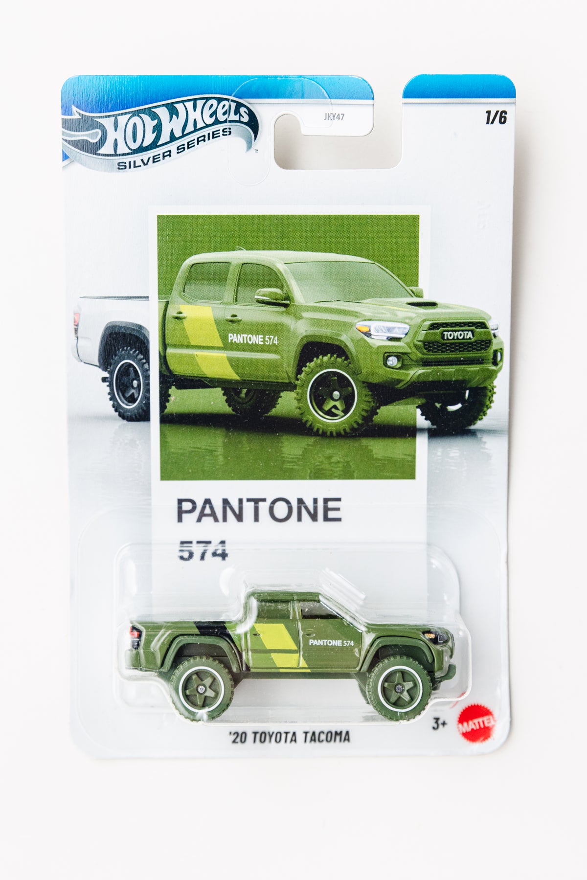 Pantone '20 Toyota Tacoma 1/6 (Bent Card)